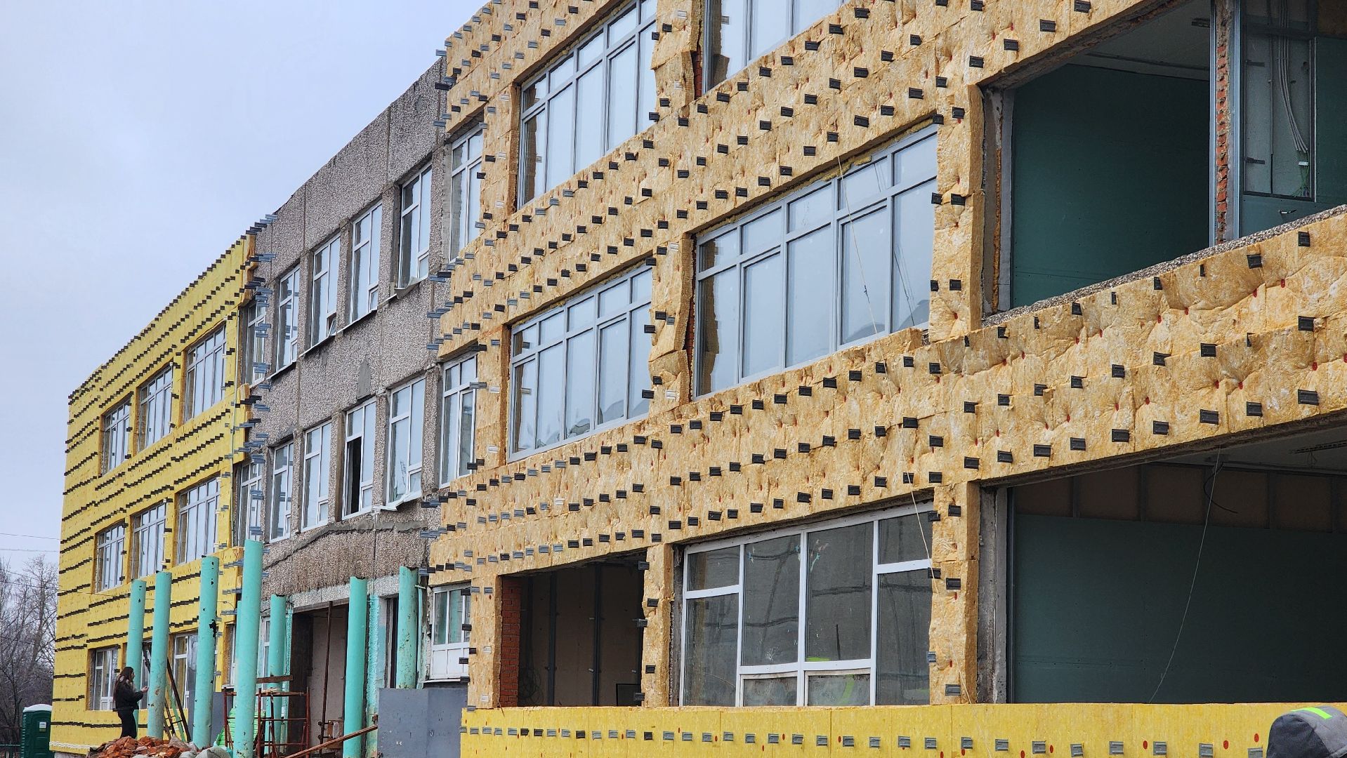 Луховицы, Капитальный ремонт школы,