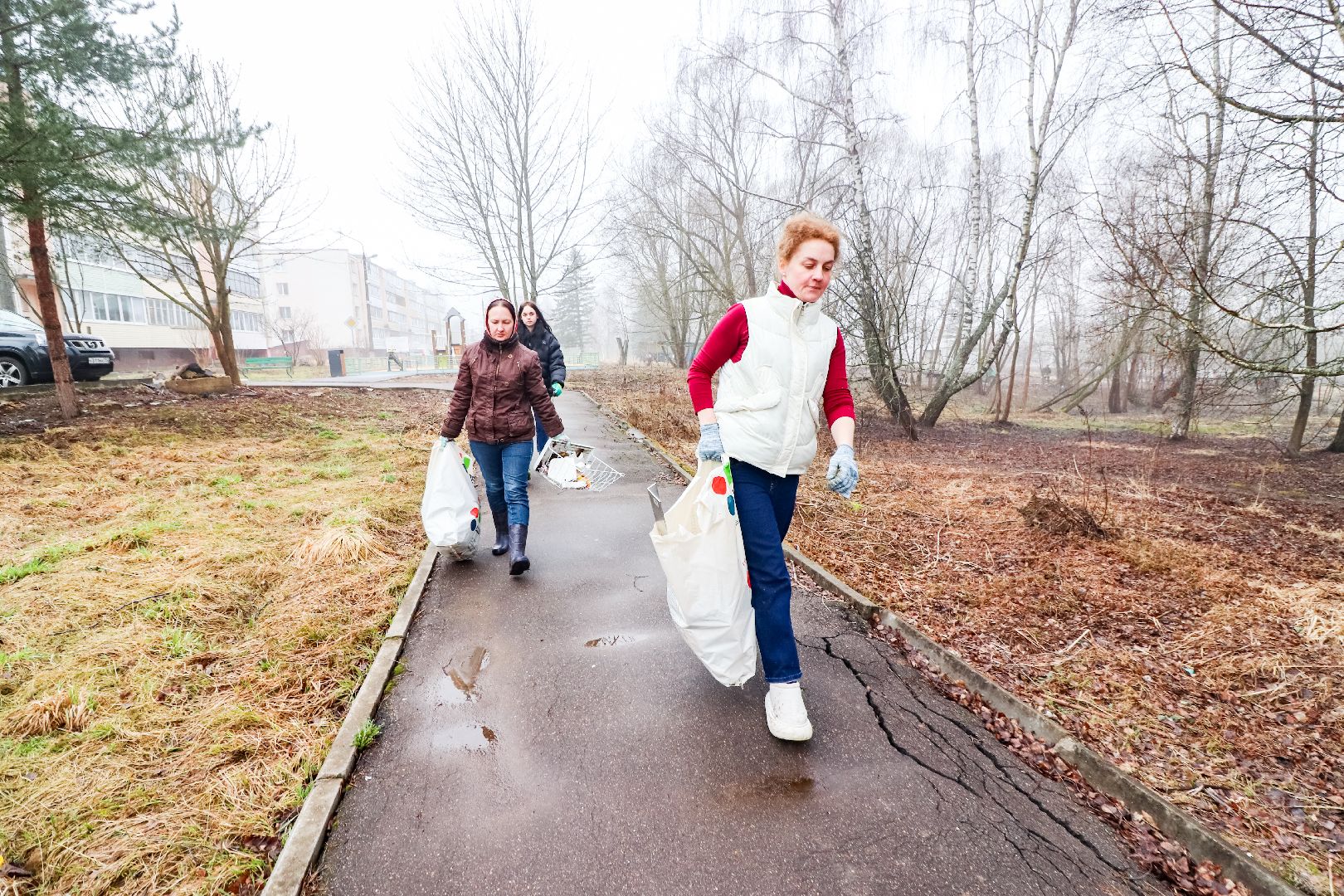 Клин, общество, благоустройство, субботники,