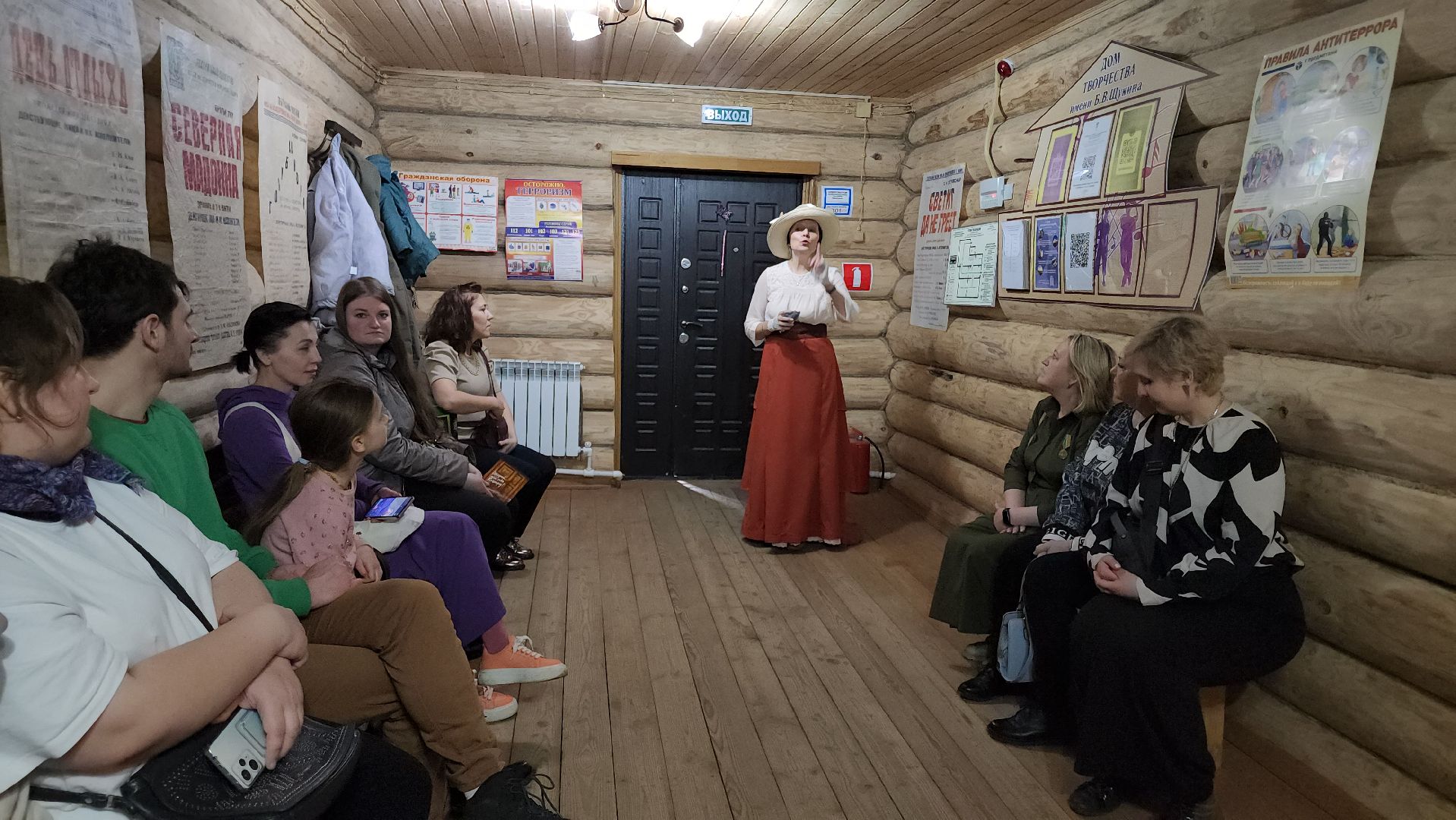 кашира, экскурсия, дом творчества имени бориса щукина, актер, музей, чаепитие, туризм,