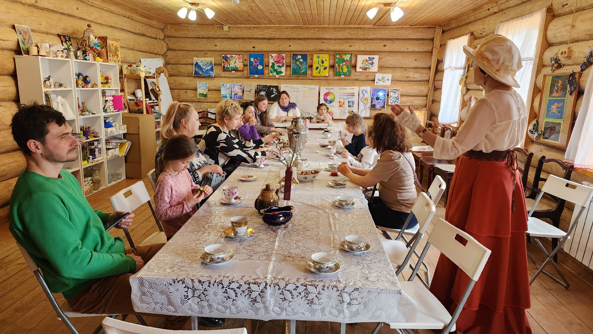 кашира, экскурсия, дом творчества имени бориса щукина, актер, музей, чаепитие, туризм,