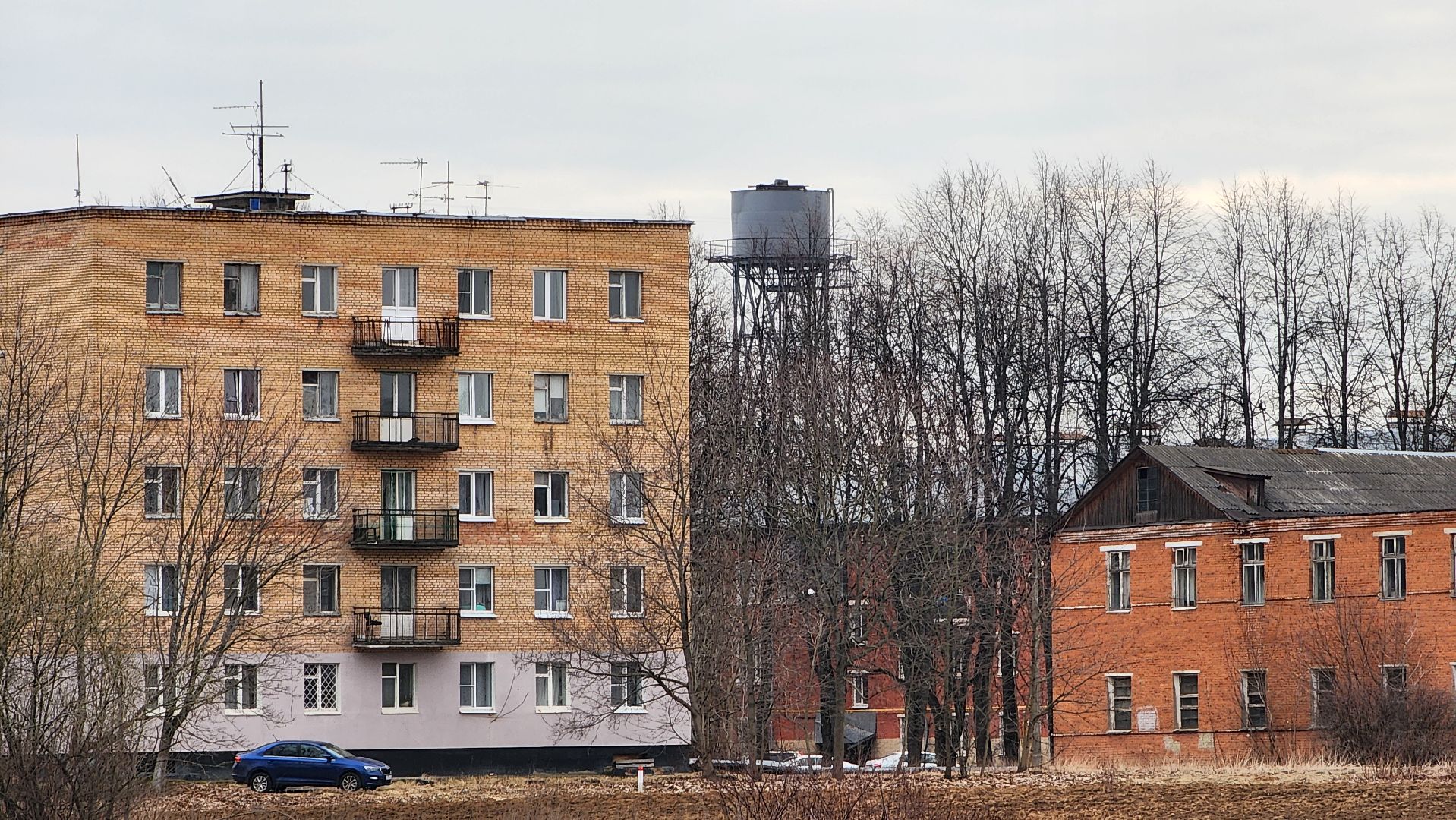 Шуховская башня, братская могила, Лобня, Луговая,