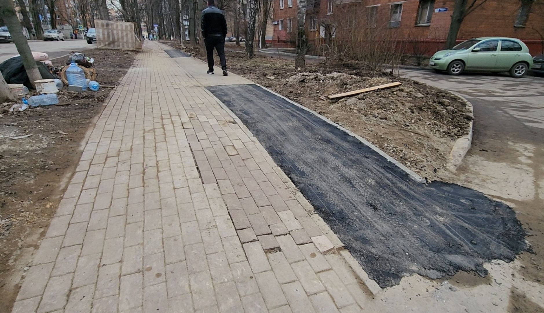 Ремонт, Обновление, Брусчатка, Асфальт,