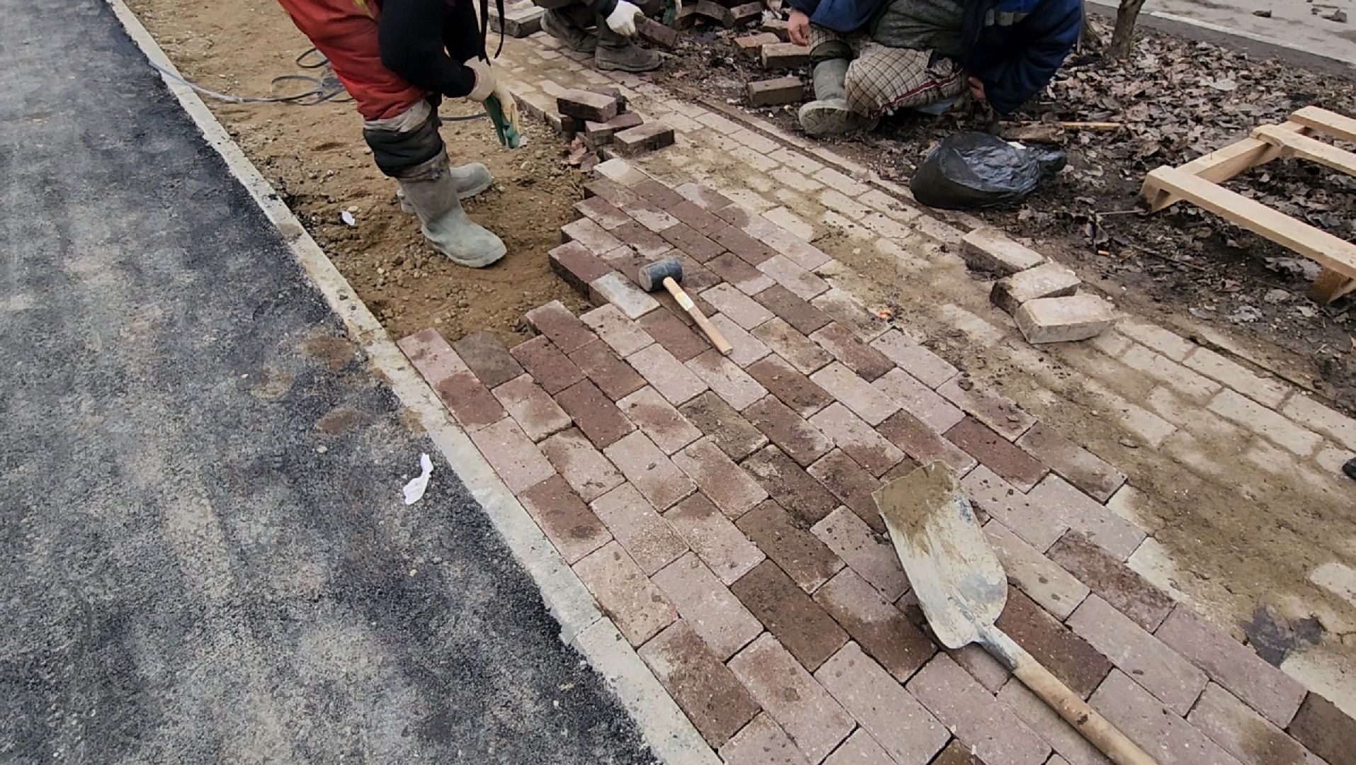 Ремонт, Обновление, Брусчатка, Асфальт,