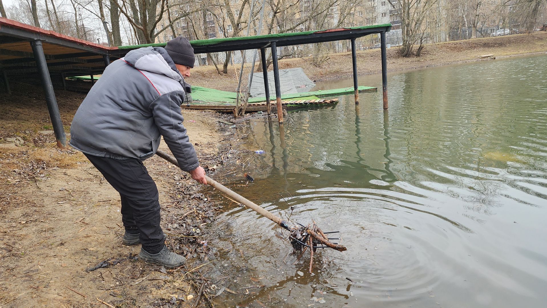 Люберцы, Наташинский парк, уборка, благоустройство,