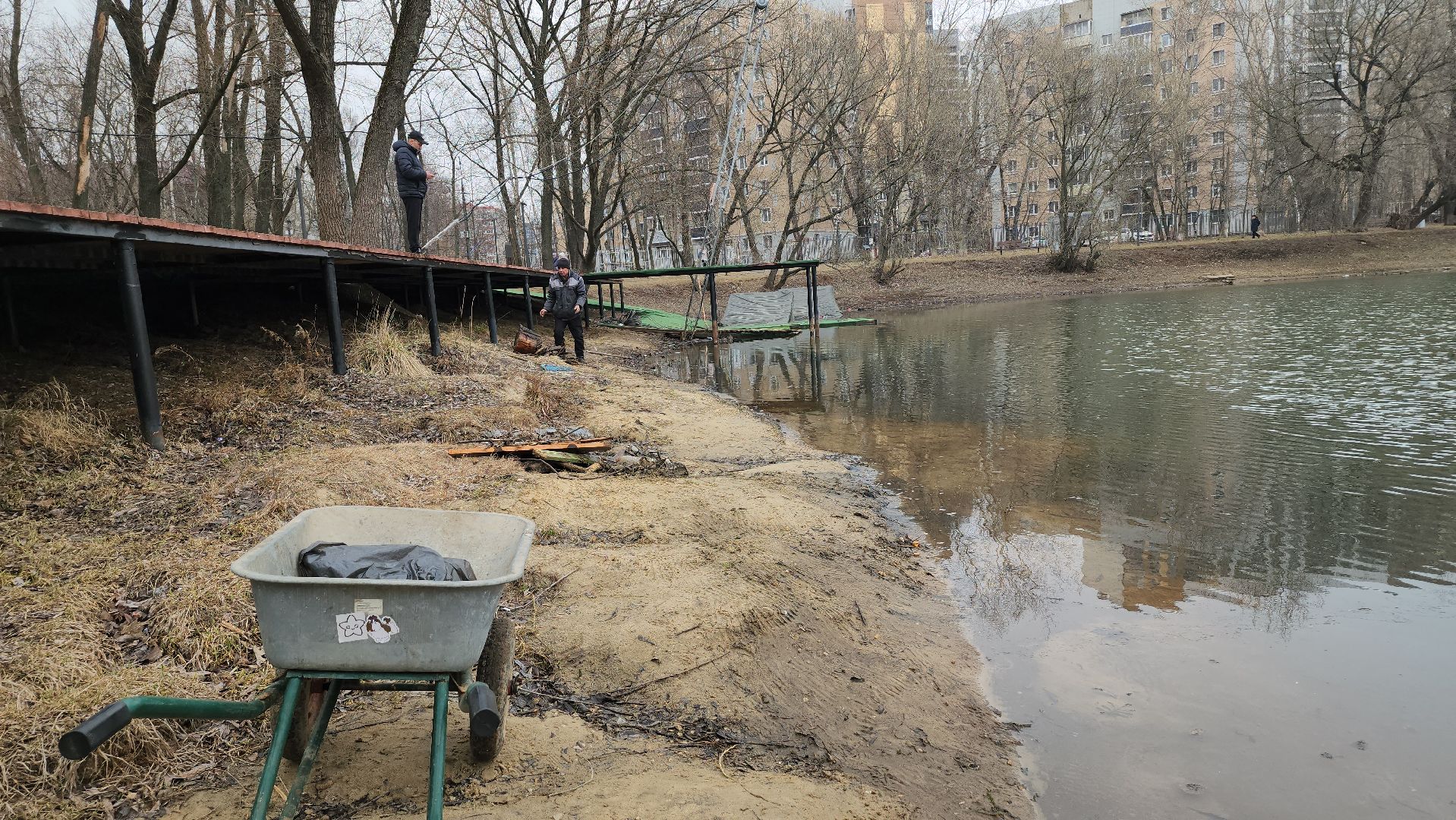 Люберцы, Наташинский парк, уборка, благоустройство,