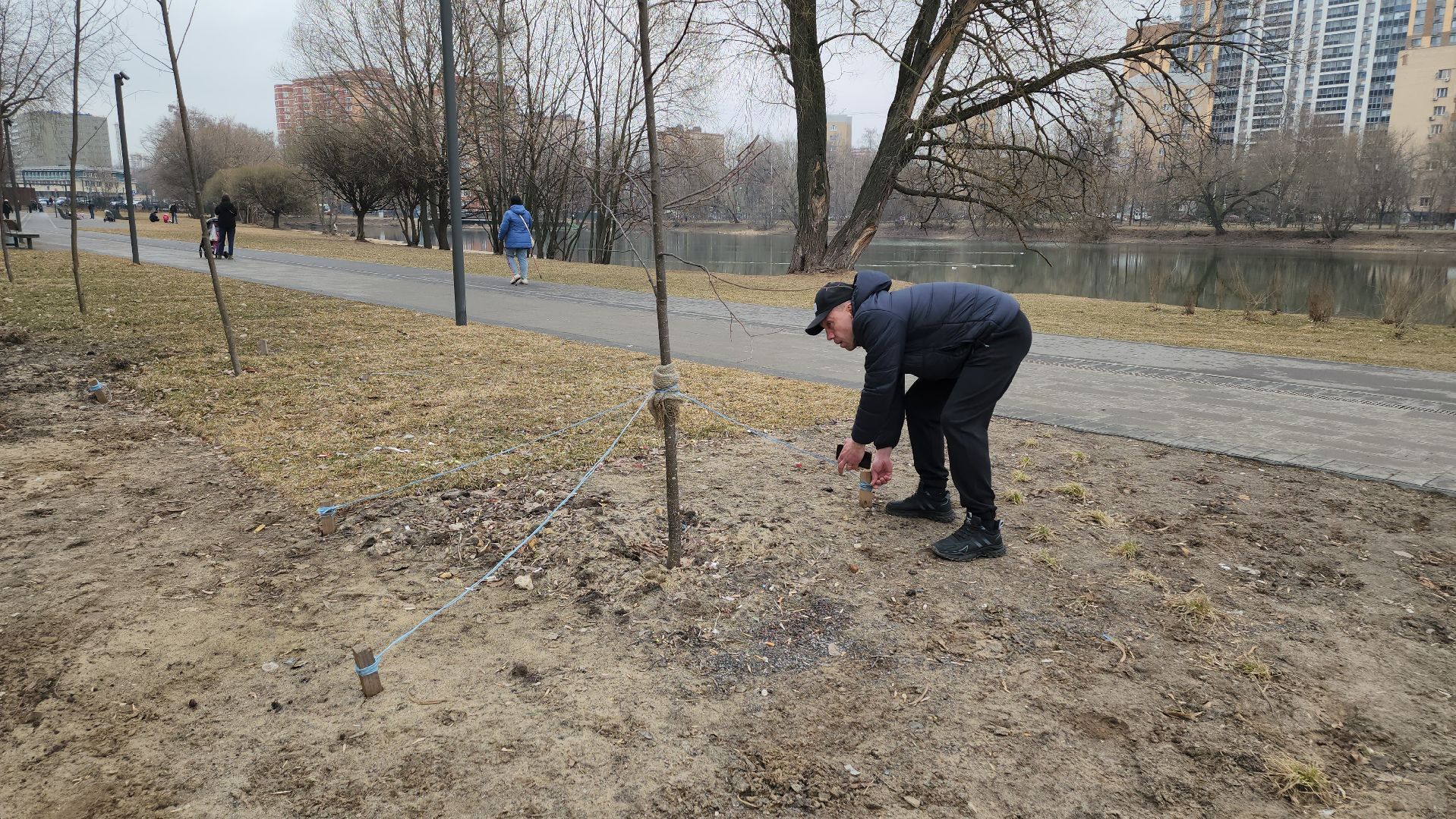 Люберцы, Наташинский парк, уборка, благоустройство,