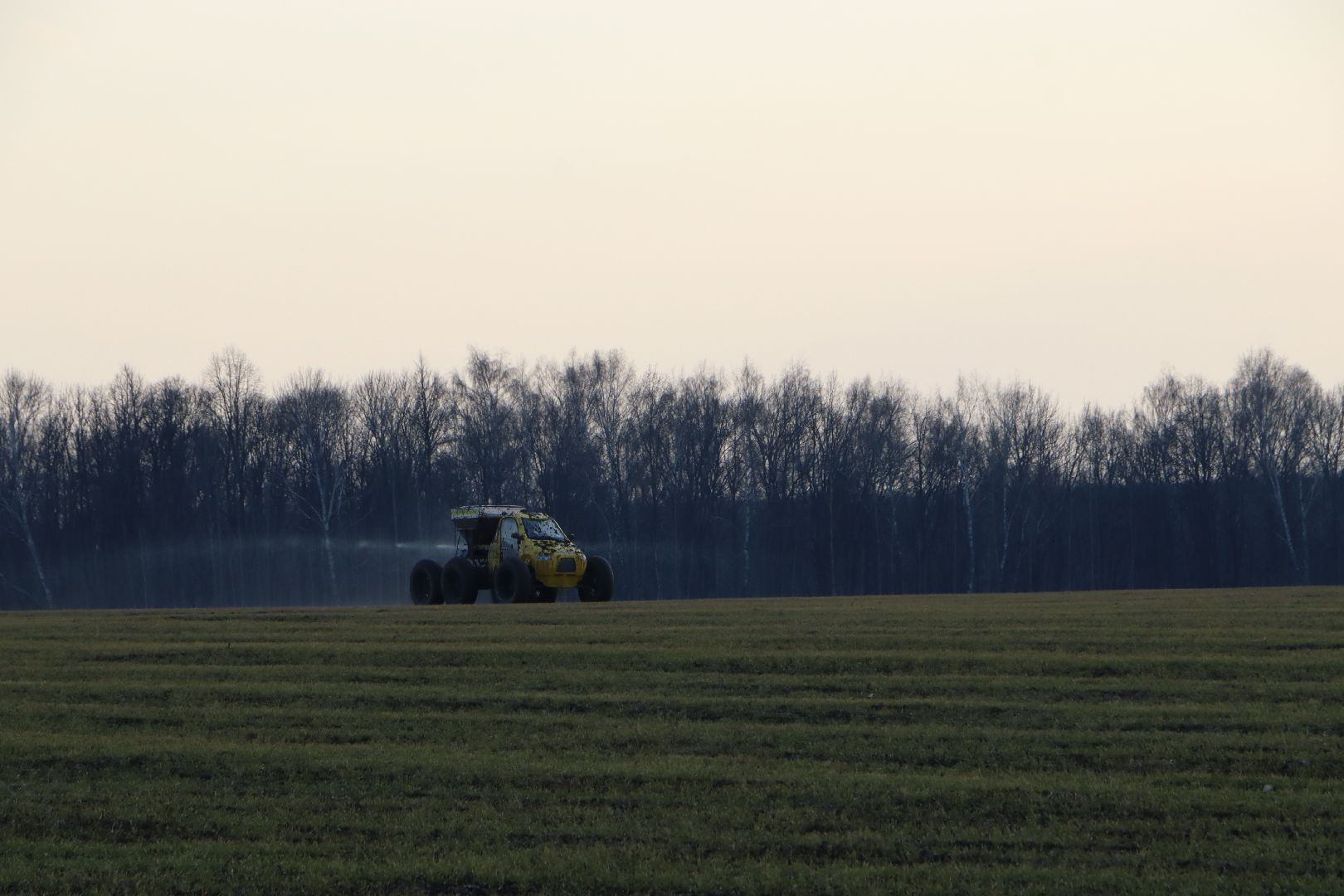 серебряные пруды, ооо сп нива, весенне-полевые работы, барс, подкормка озимых, сельское хозяйство,