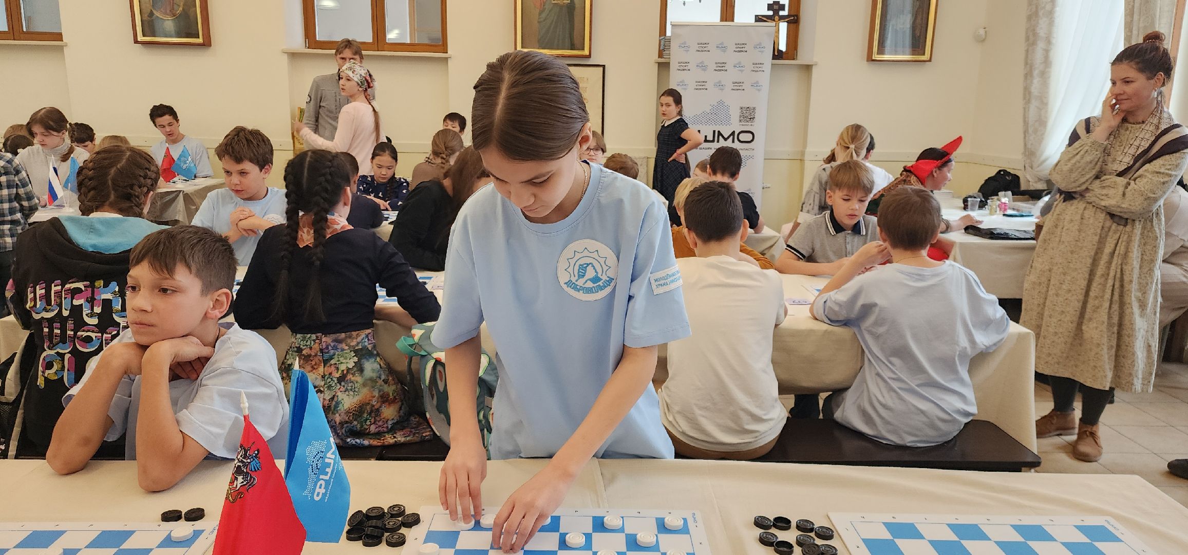 Звенигород, Спорт, шашечный турнир, Одинцовская епархия,