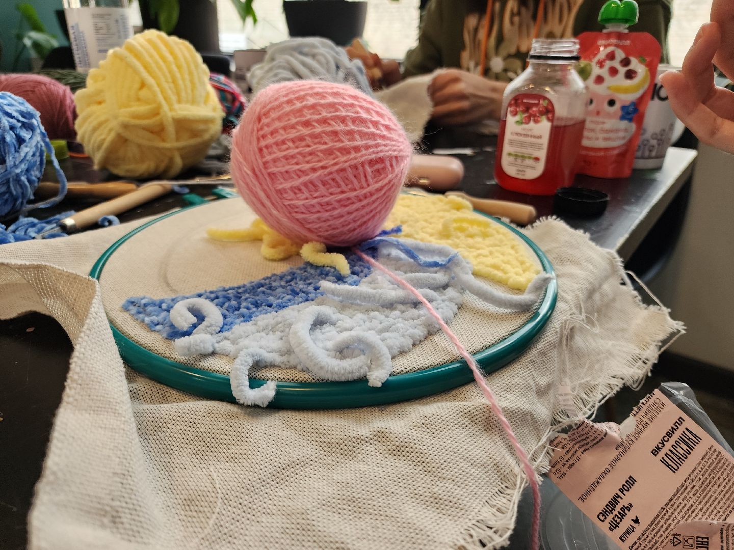 Черноголовка, Ковровая вышивка, Мастер-класс,