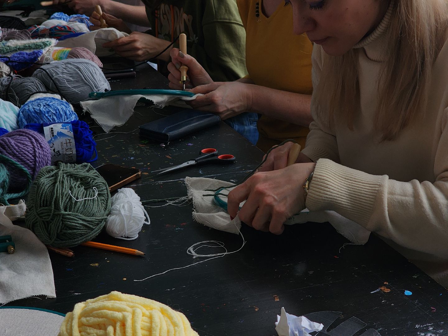 Черноголовка, Ковровая вышивка, Мастер-класс,