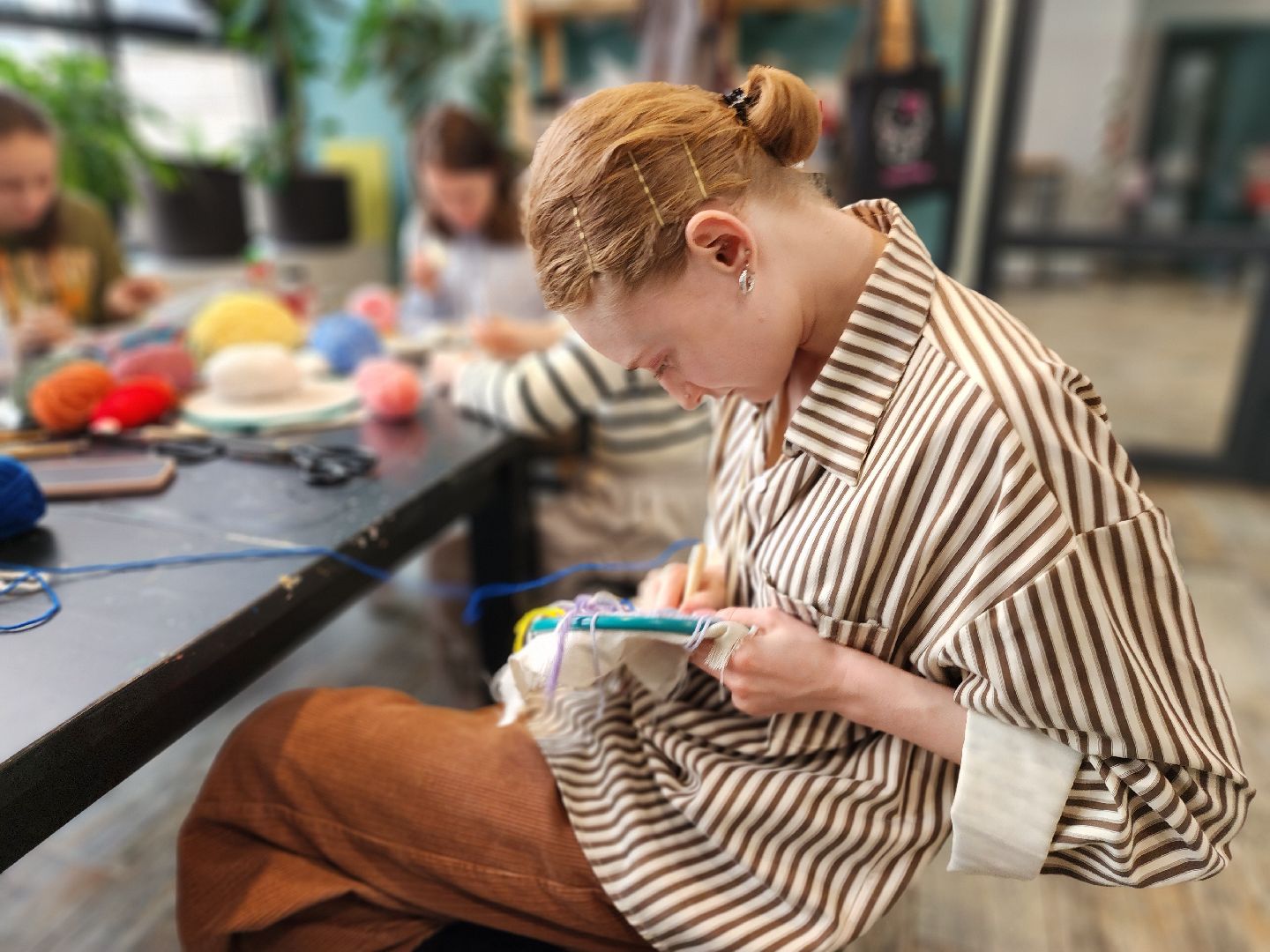 Черноголовка, Ковровая вышивка, Мастер-класс,