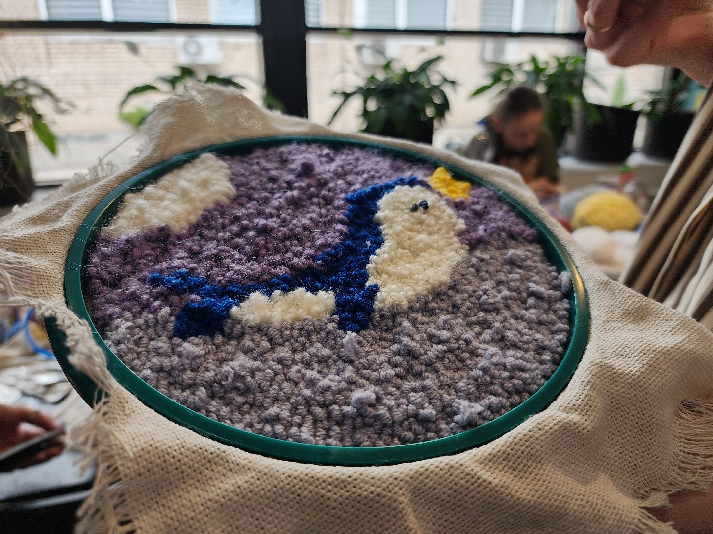 Черноголовка, Ковровая вышивка, Мастер-класс,