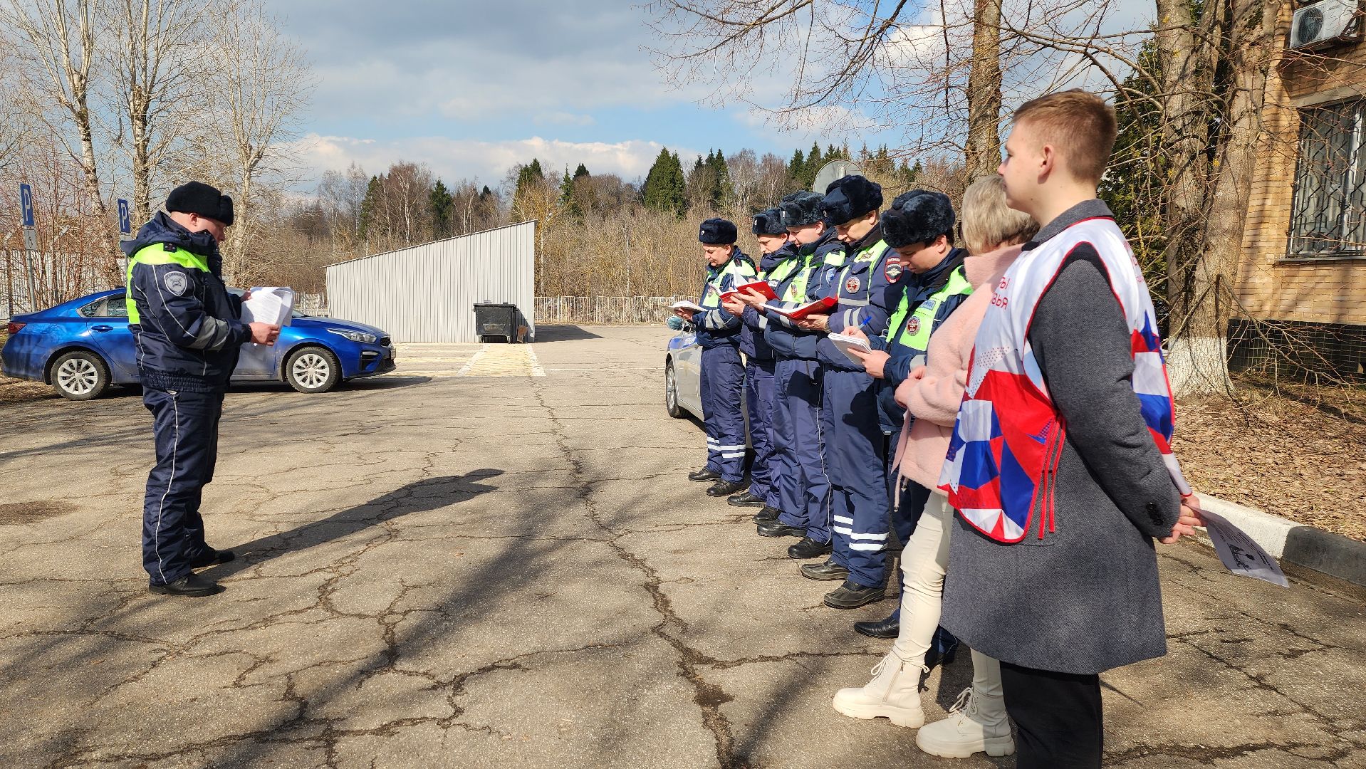 безопасность пешеходов, истра, рейд безопасности, госавтоинспекция,