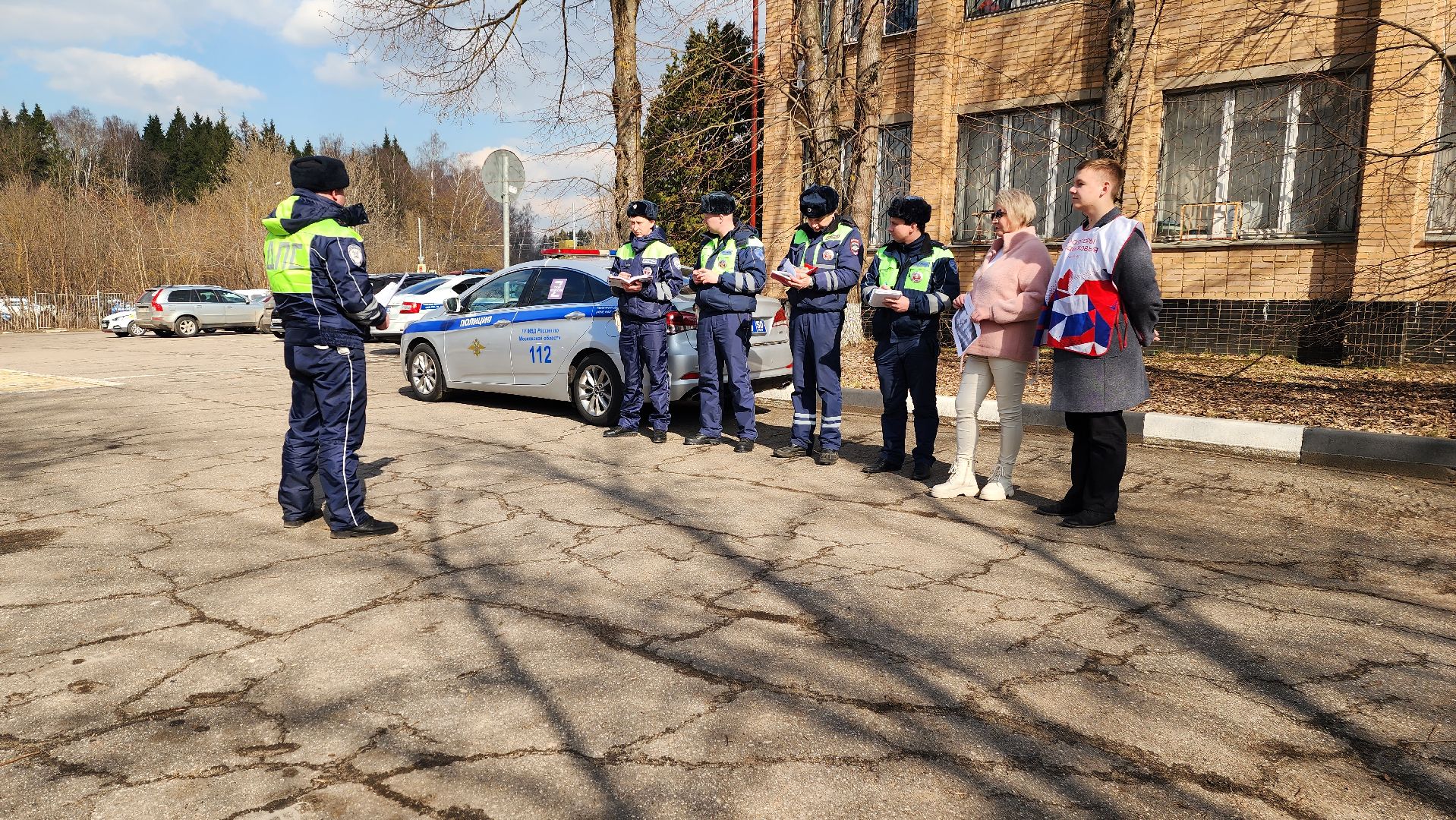 безопасность пешеходов, истра, рейд безопасности, госавтоинспекция,