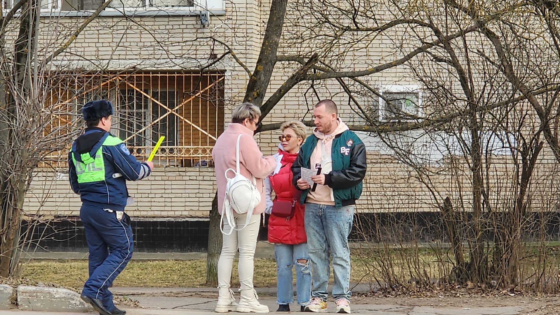 безопасность пешеходов, истра, рейд безопасности, госавтоинспекция,