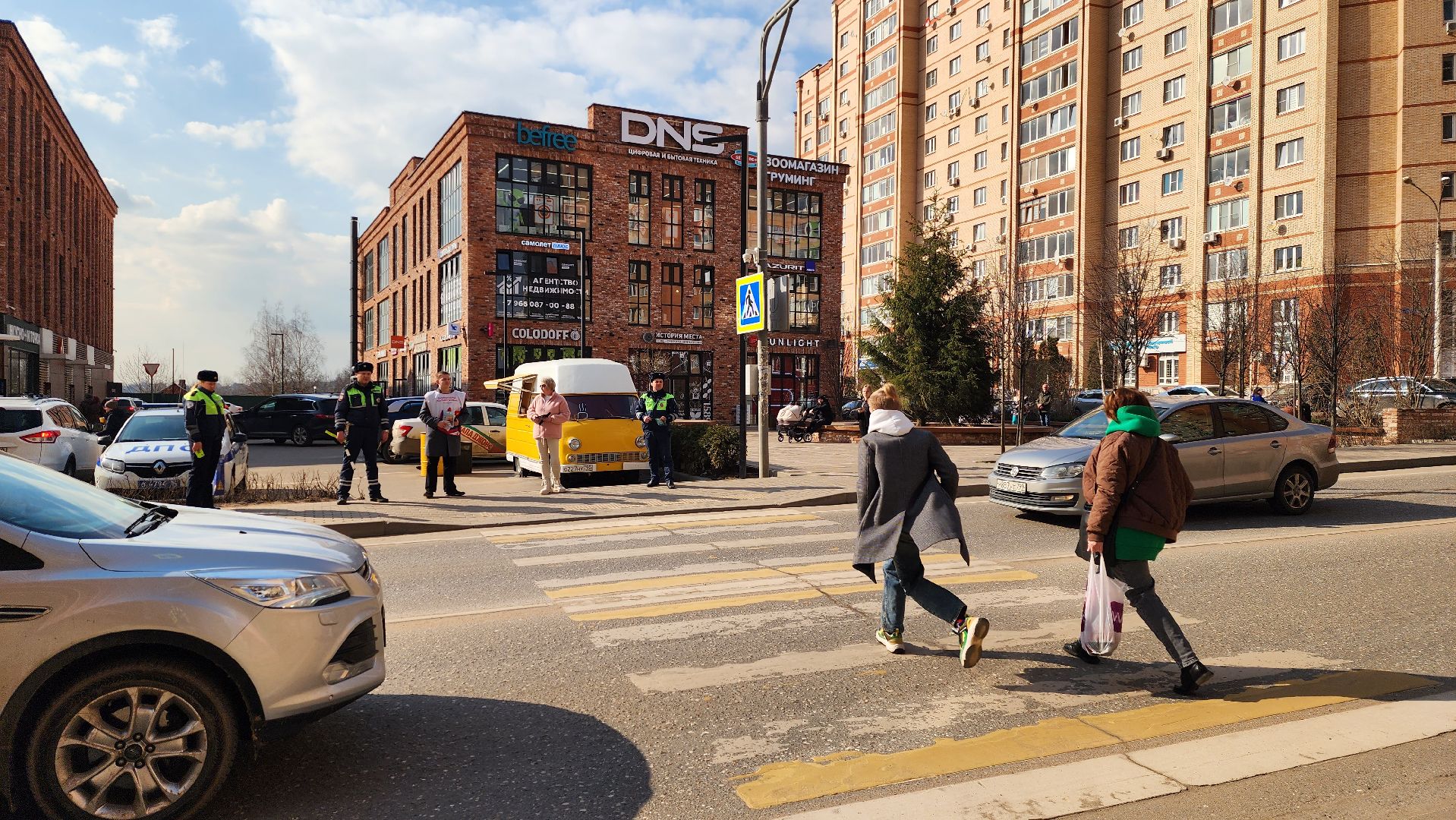 безопасность пешеходов, истра, рейд безопасности, госавтоинспекция,