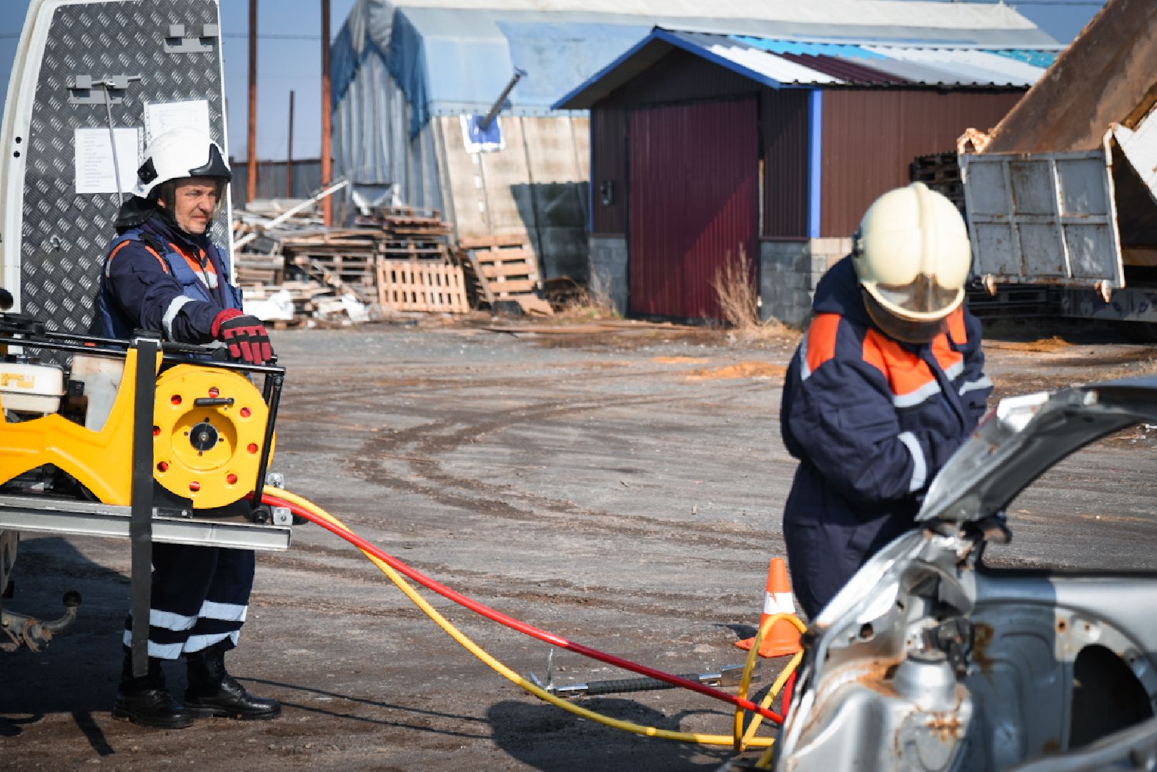 Бронницы, Спасатели, ПСЧ 343, Учения спасателей,