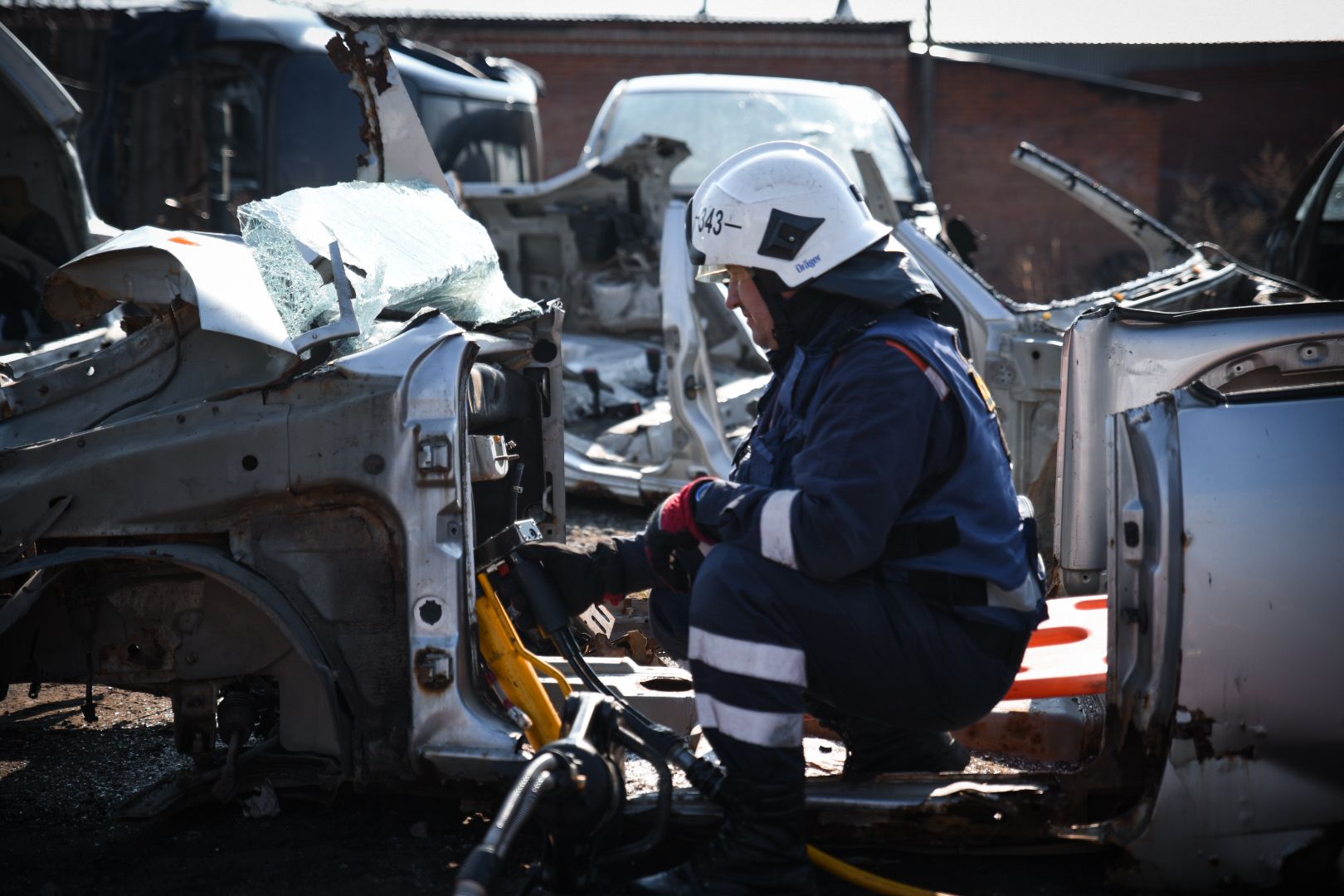 Бронницы, Спасатели, ПСЧ 343, Учения спасателей,