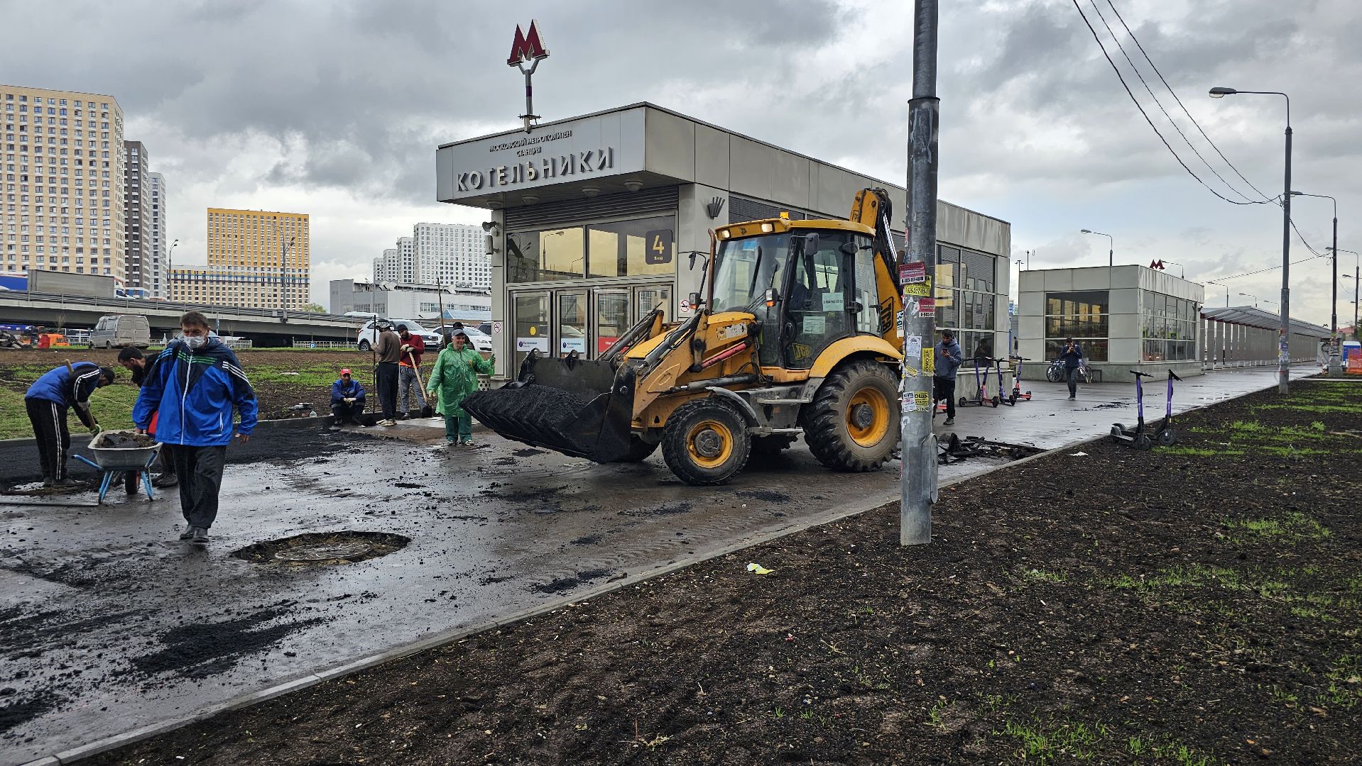 метро, строительство, сухие ноги, Котельники, Подмосковье