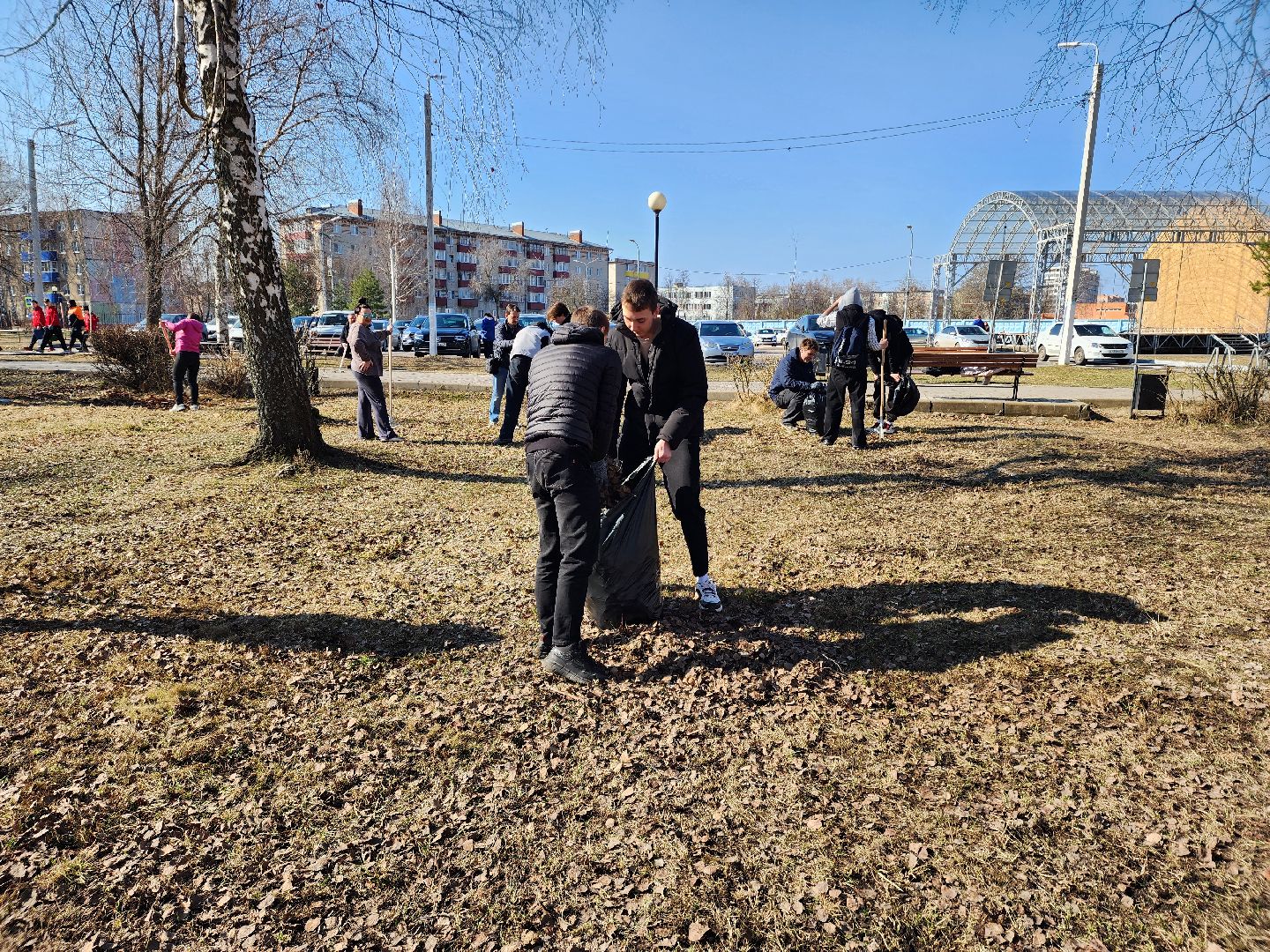 субботник,шатура, шатурский округ, уборка территорий,