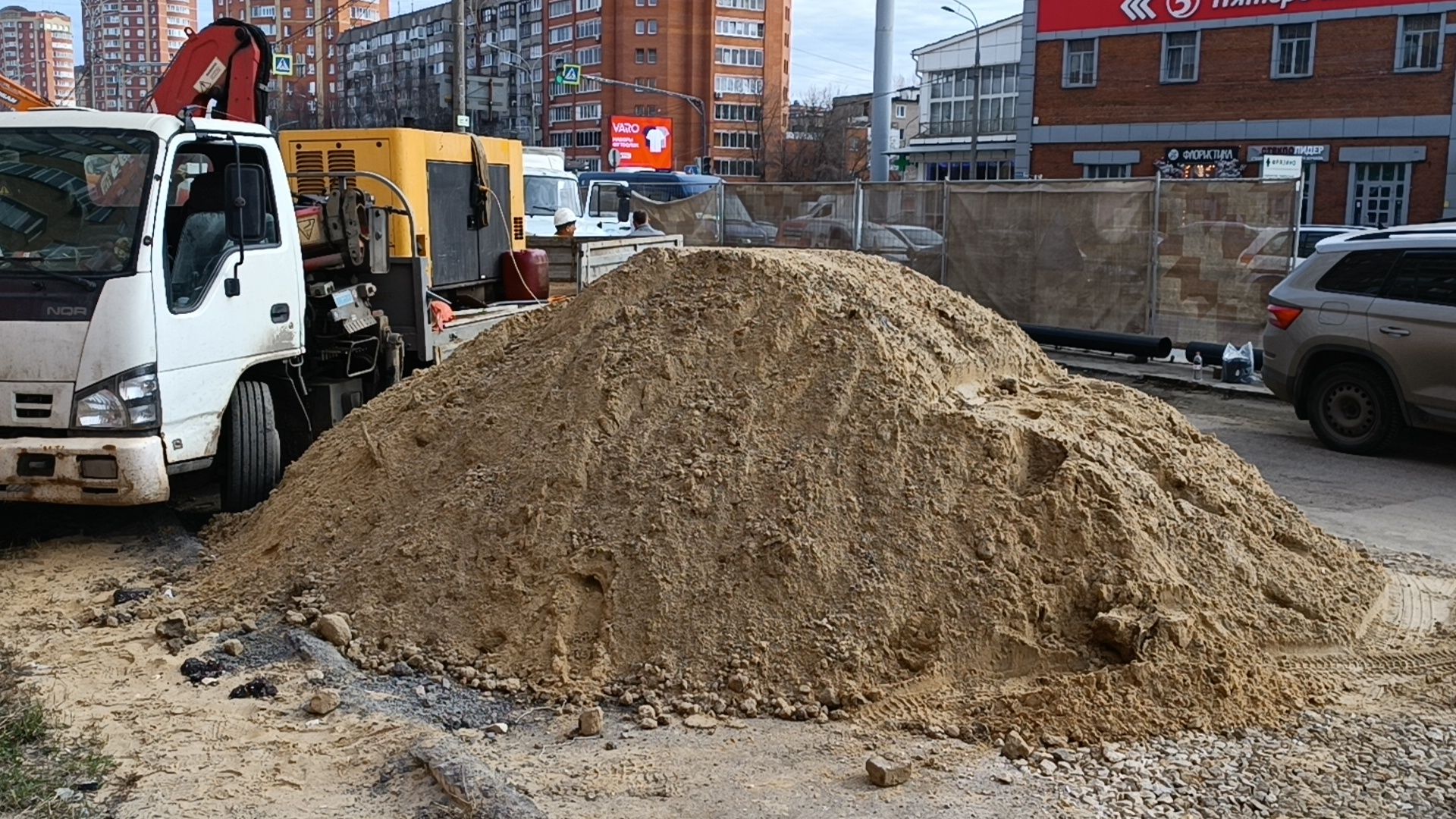 замена труб, щёлково, теплотрасса,