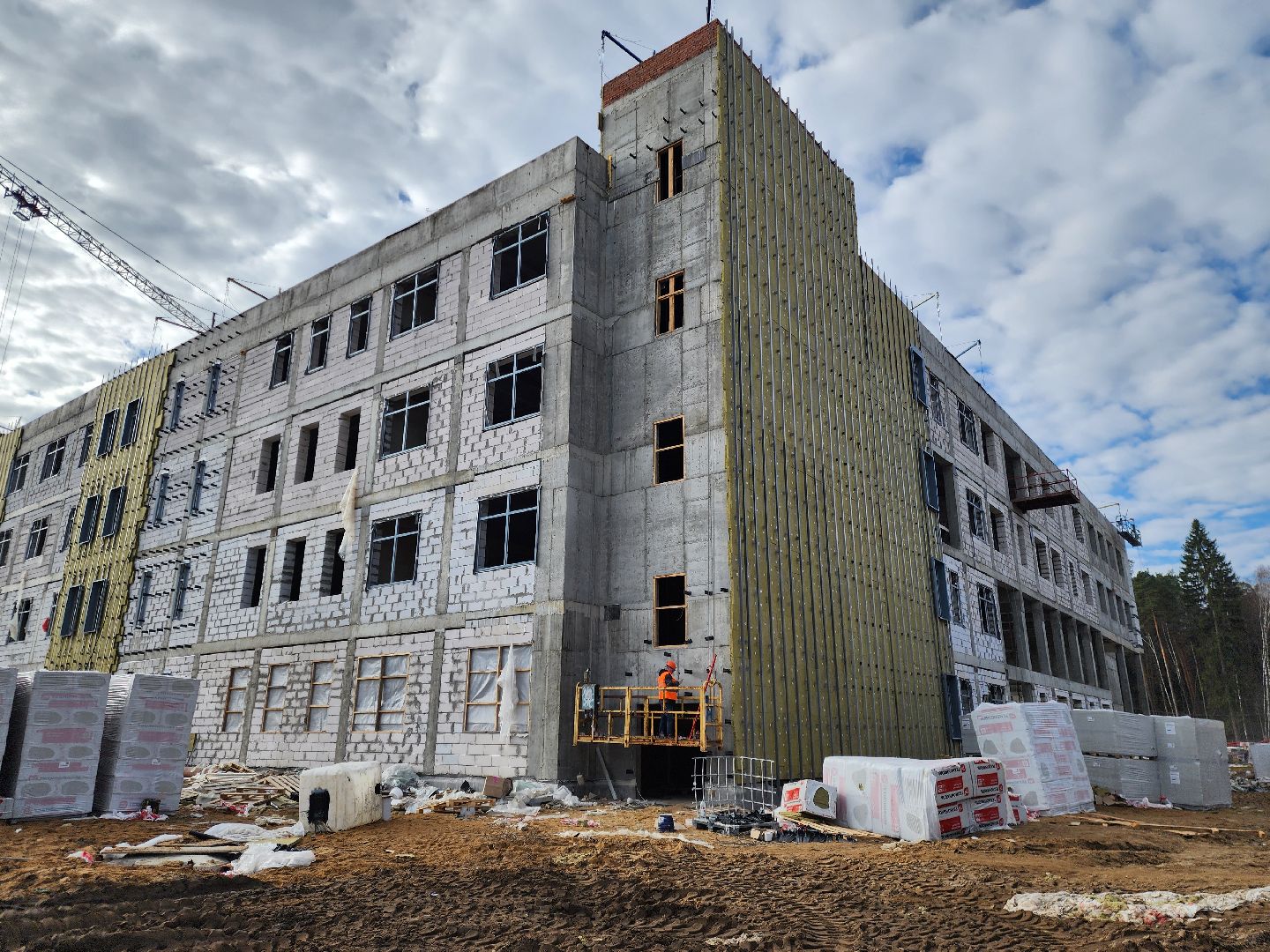 ногинск, строительство, школа, центр образования, благоустройство,