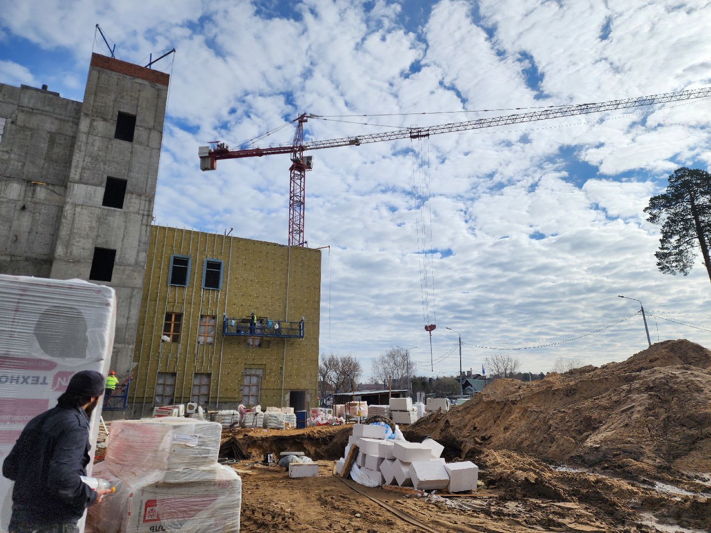 ногинск, строительство, школа, центр образования, благоустройство,