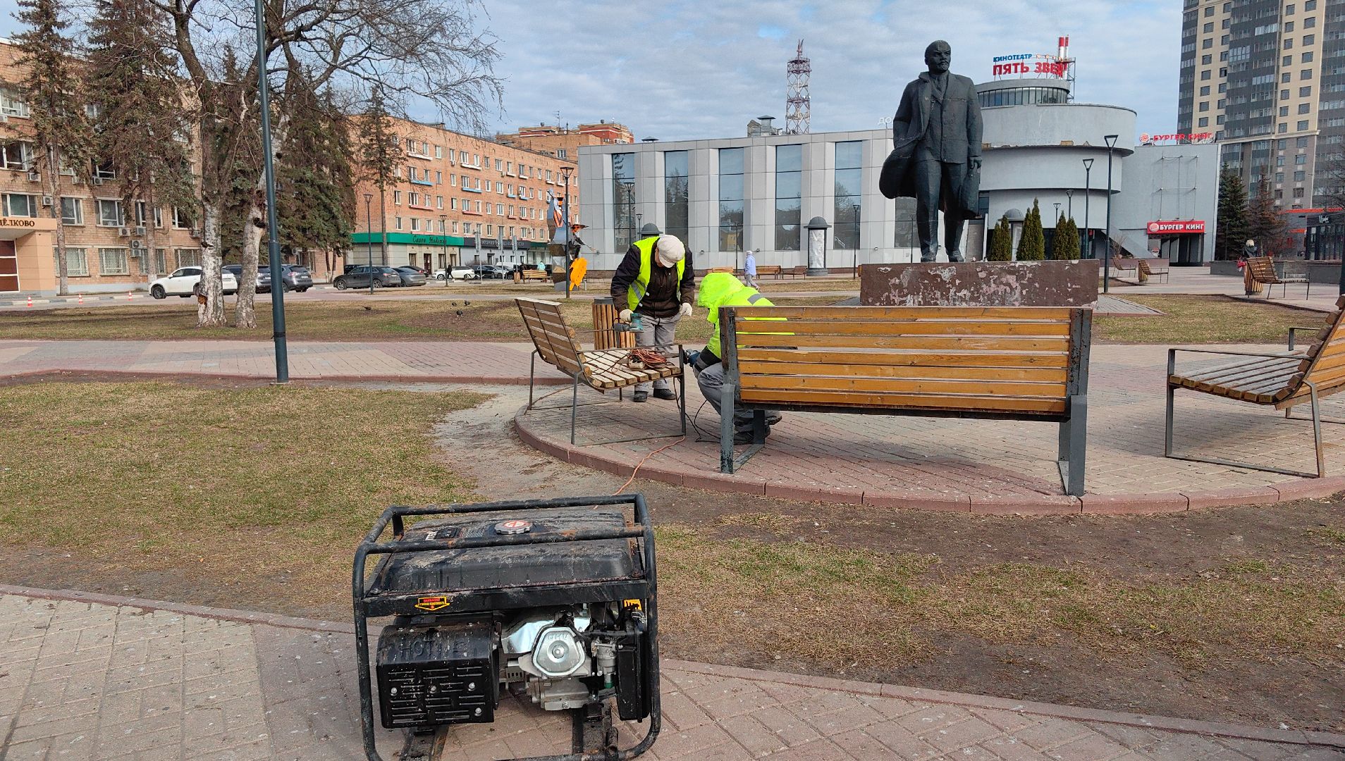 лавочки, покраска, лак, скамейка,