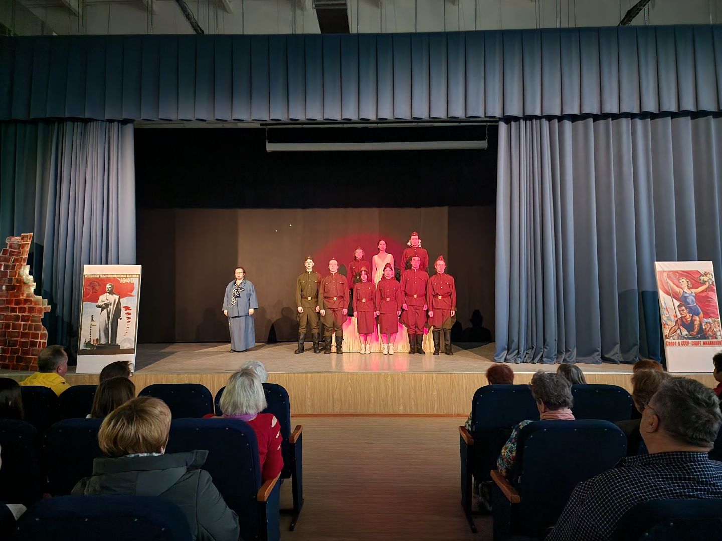 дети, театр, шатура, завтра была война, день победы,