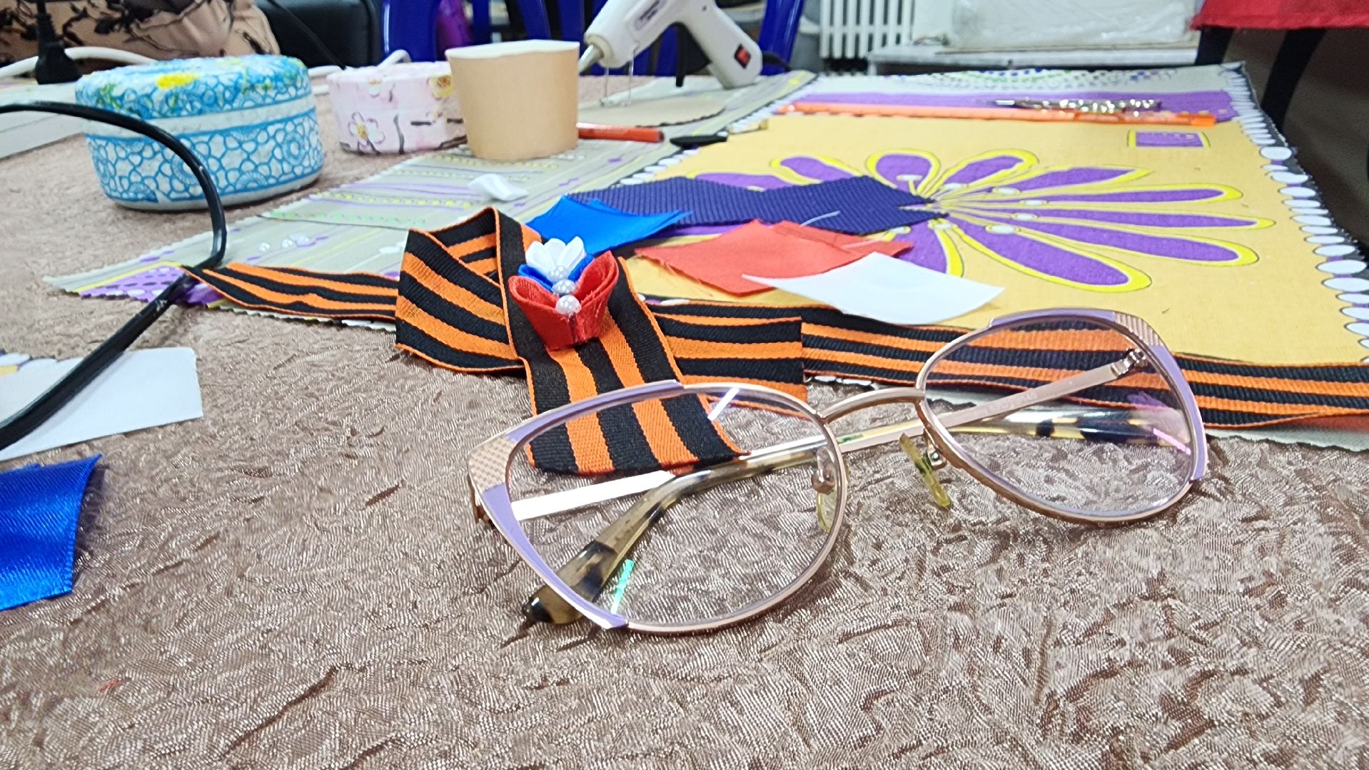 георгиевская ленточка, волонтеры, протвино,