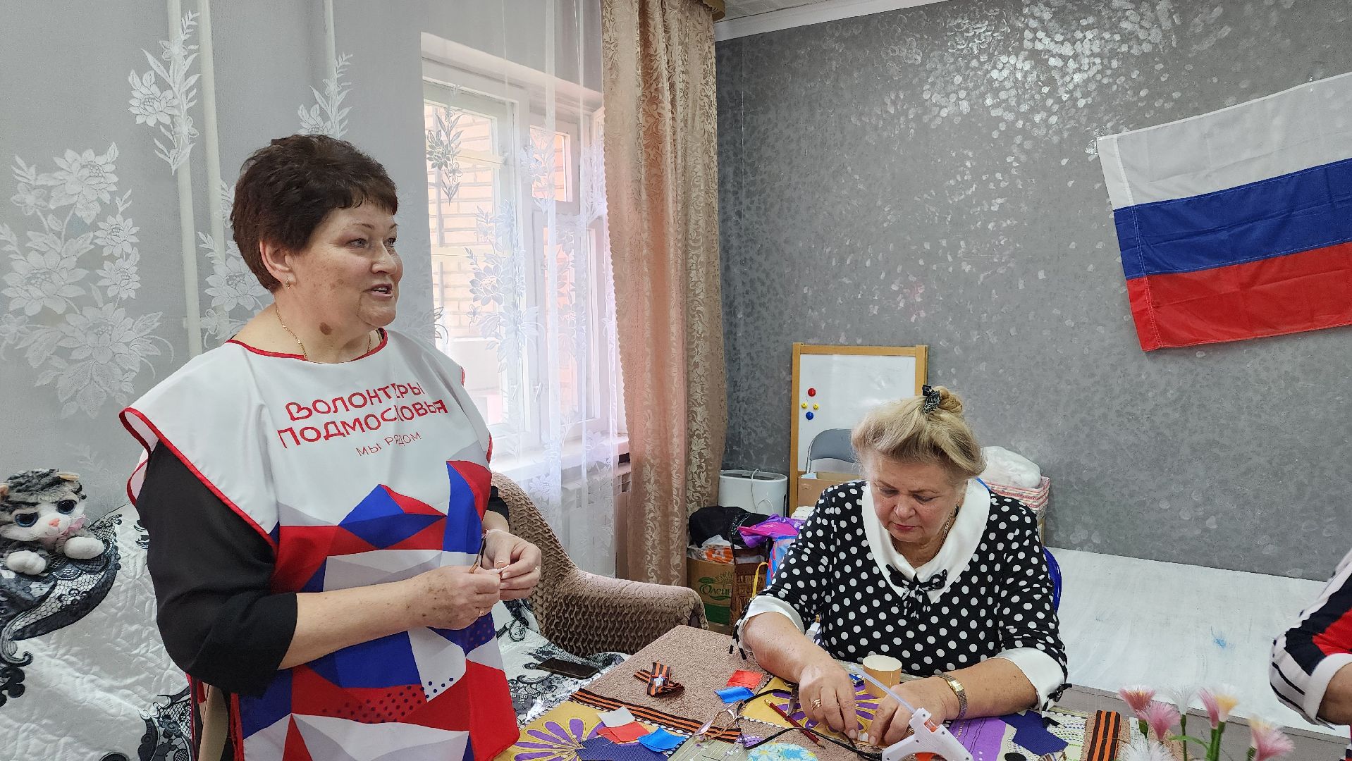 георгиевская ленточка, волонтеры, протвино,