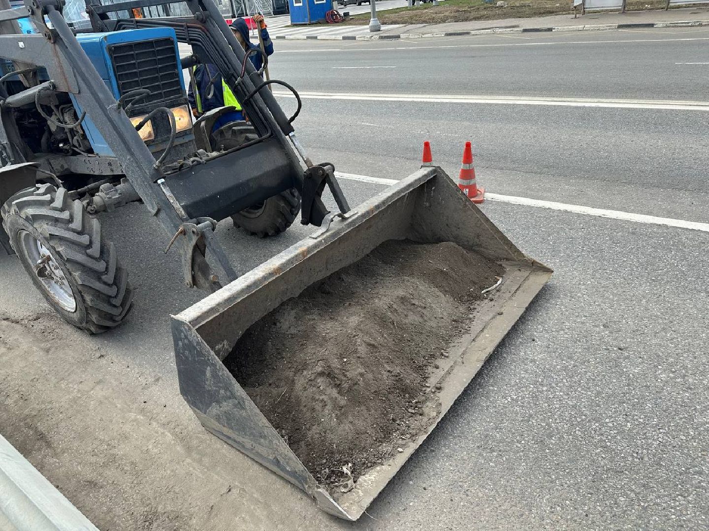 уборка улиц, домодедово,