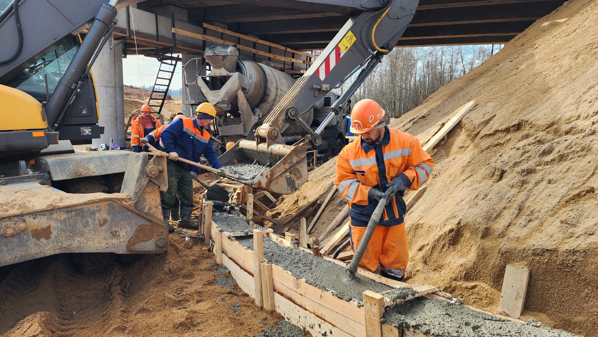 строительство, истра, мост,