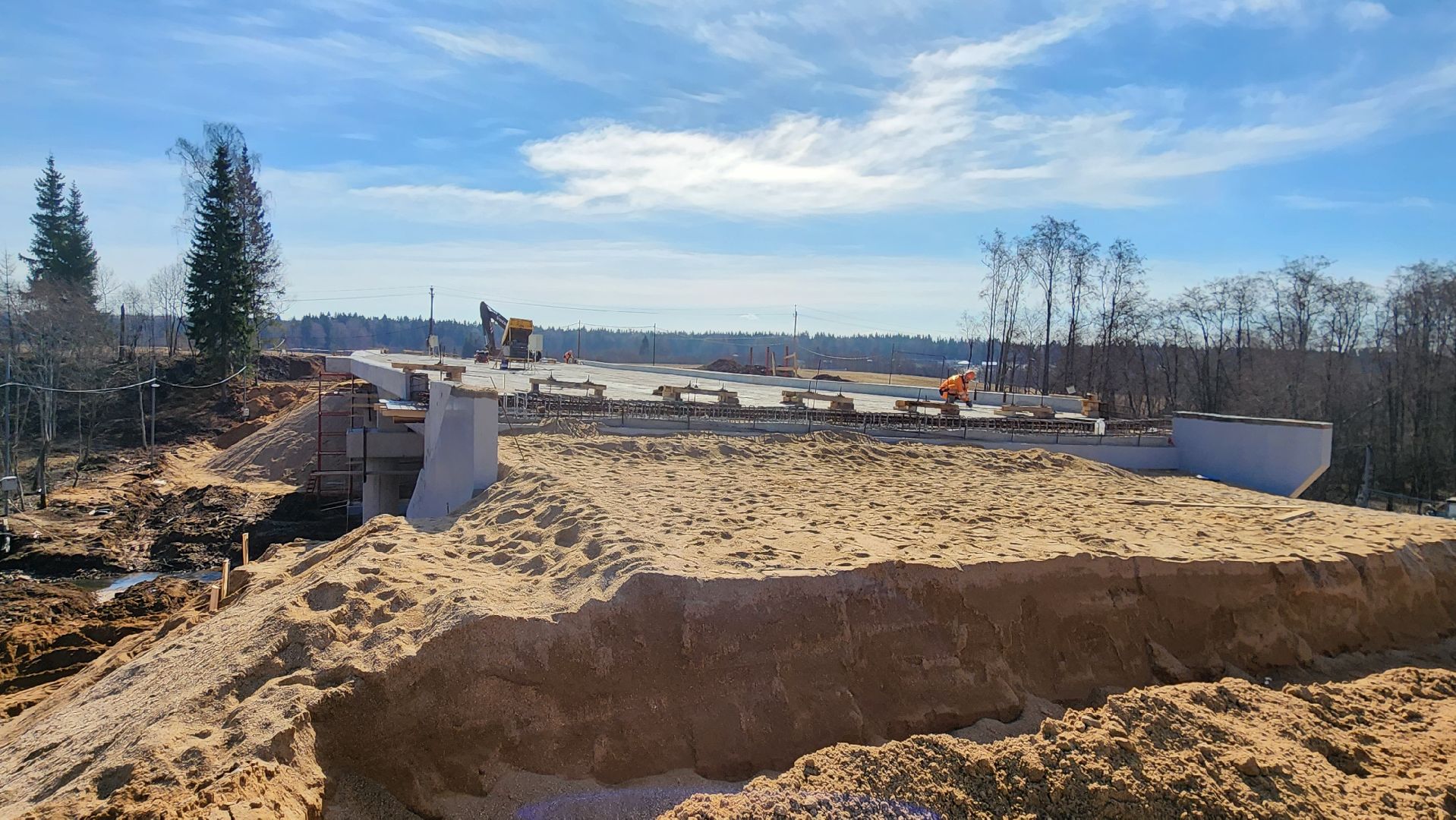 строительство, истра, мост,