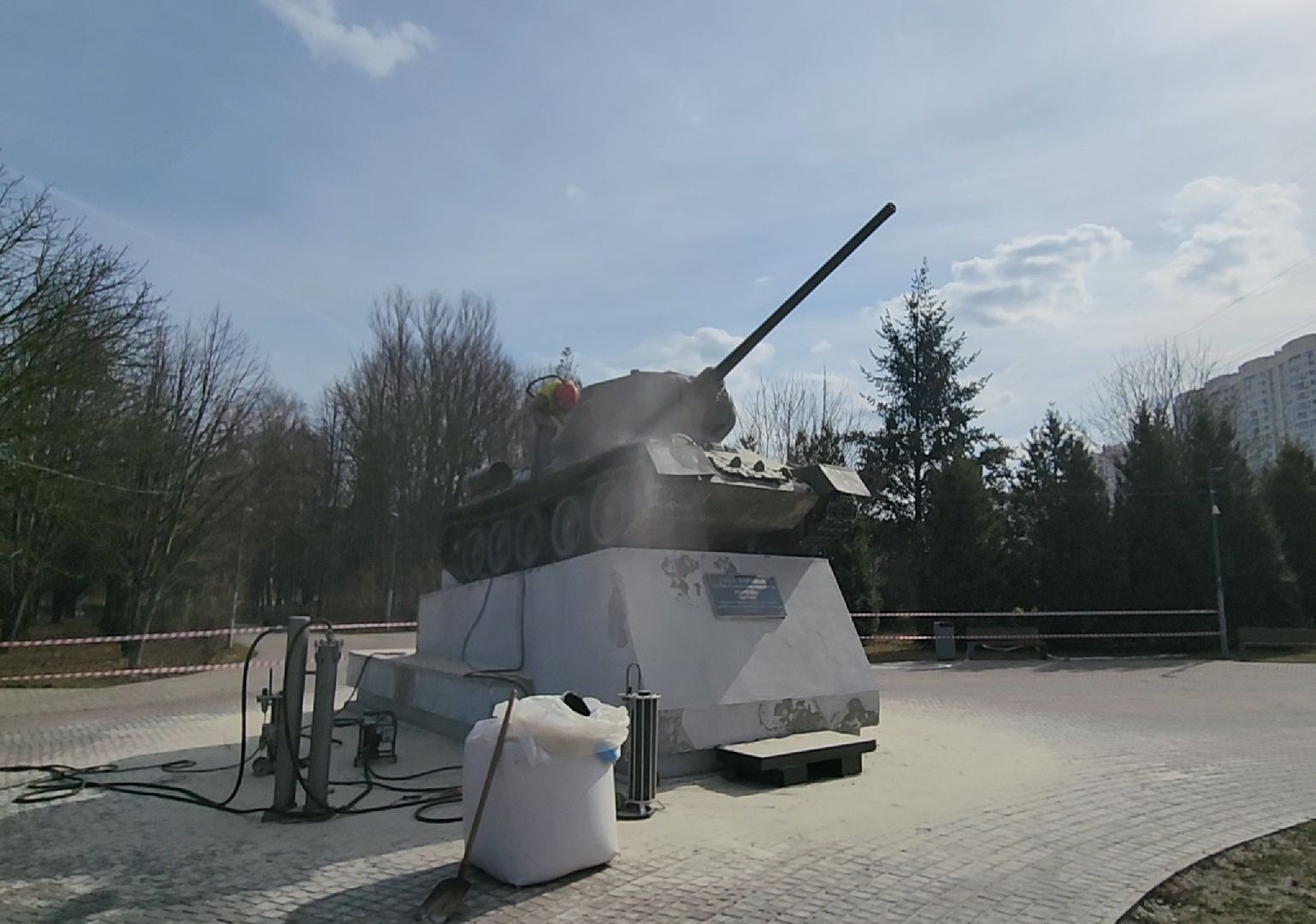 Памятник, Ремонт, Победа,