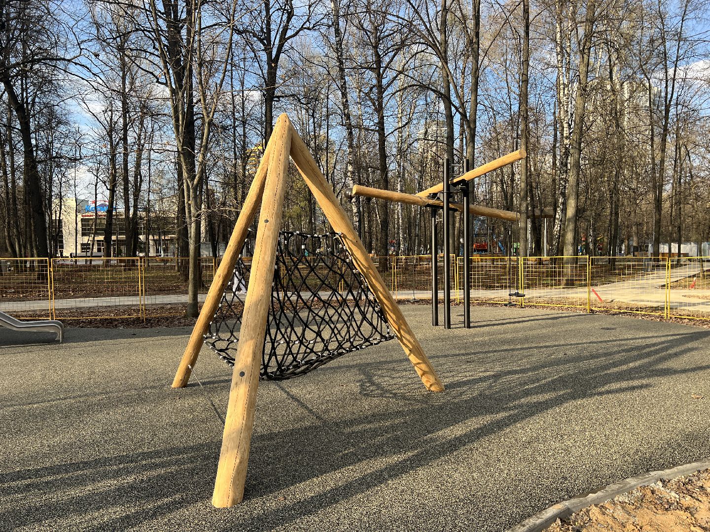 Химки, парк Толстого, благоустройство, детская площадка, дети