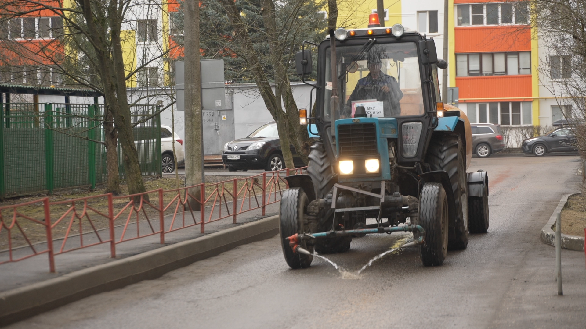 уборка территории, микрорайон Солнечный, Власиха весенняя уборка, МКУ ЖКХ и благоустройство,