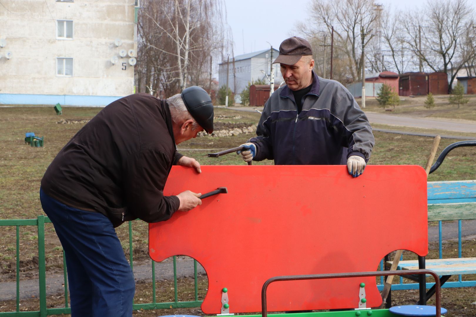 серебряные пруды, узуново, благоустройство, новая песочница,