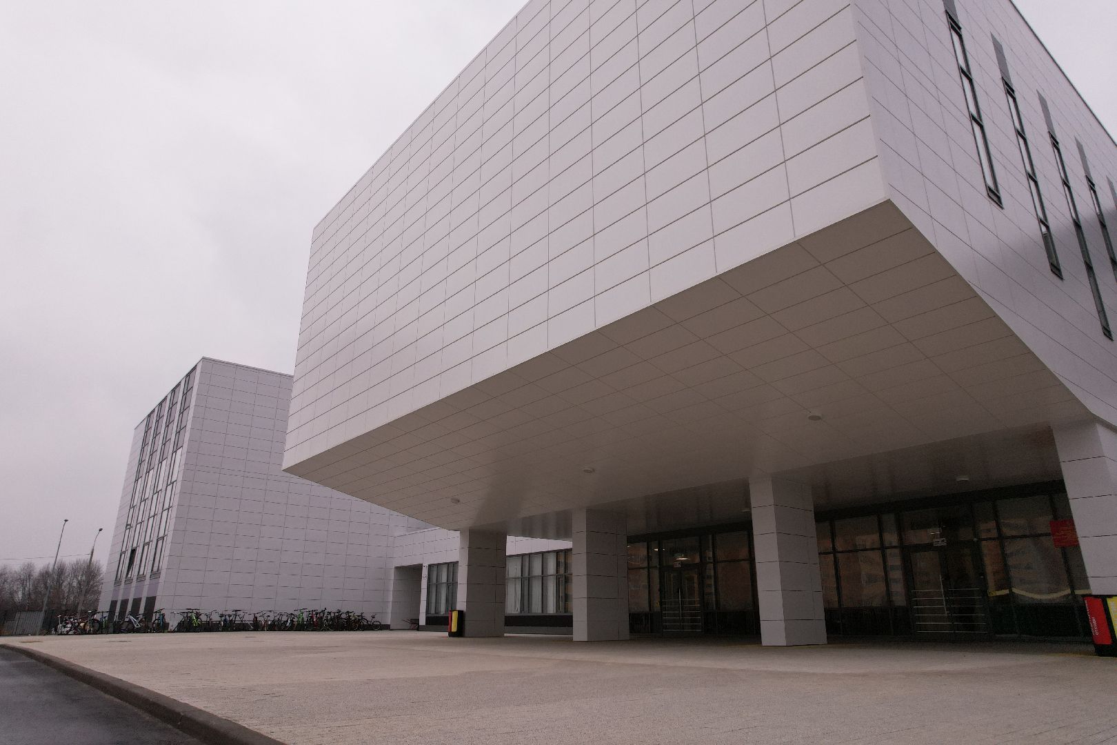 видео с коптера, школа 19 в щелково, Кружок кVадрокоптер»,