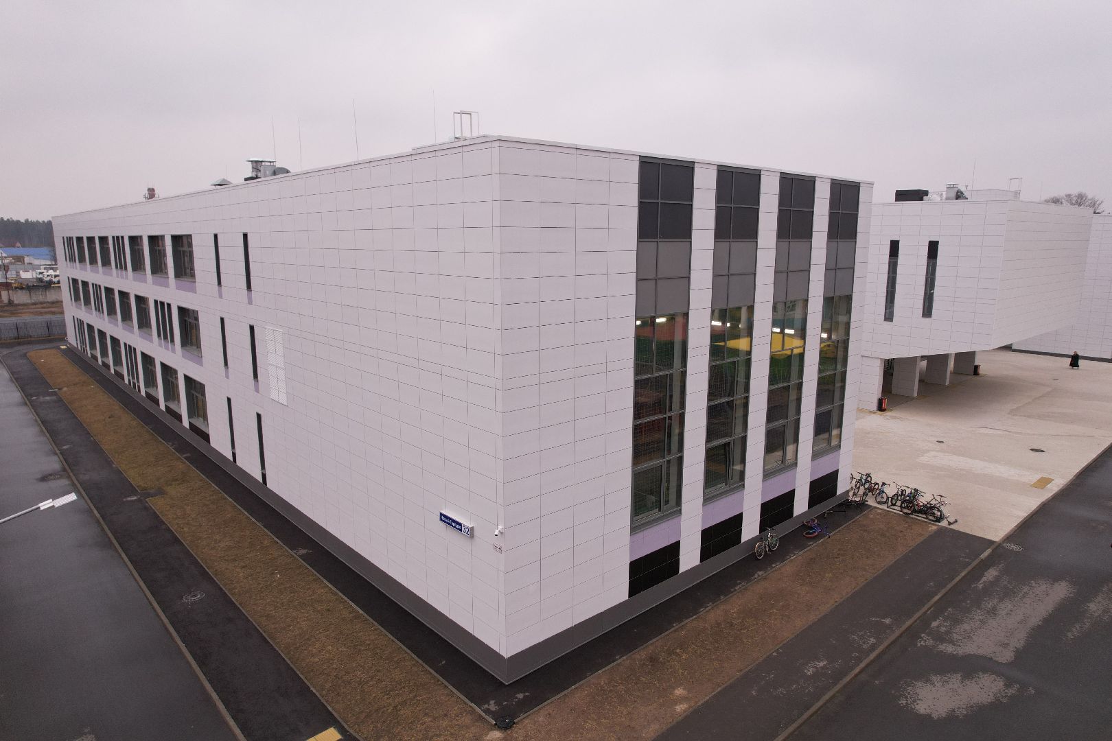 видео с коптера, школа 19 в щелково, Кружок кVадрокоптер»,