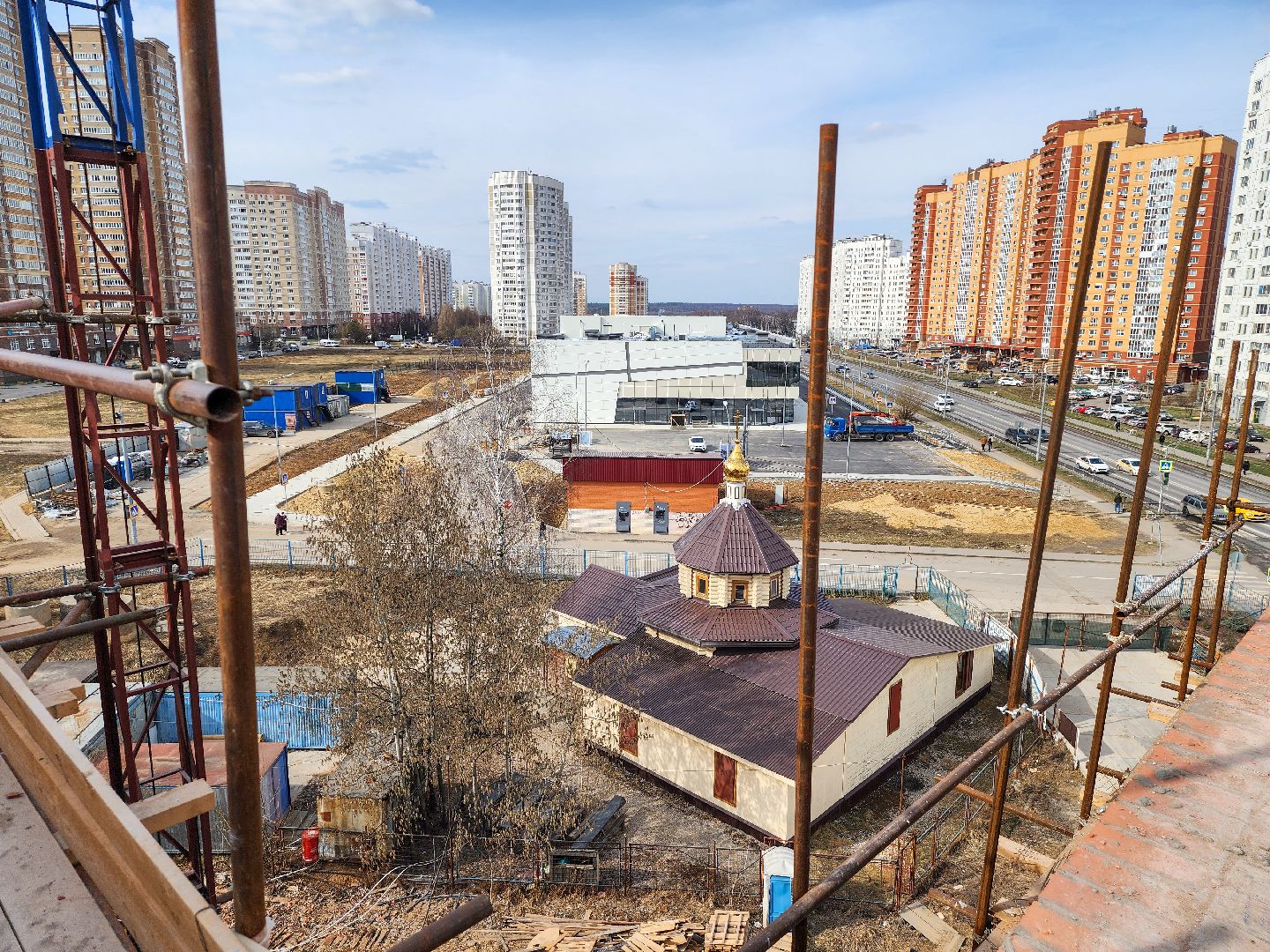 Подольск, никольский храм, строительство, храм в кузнечиках,