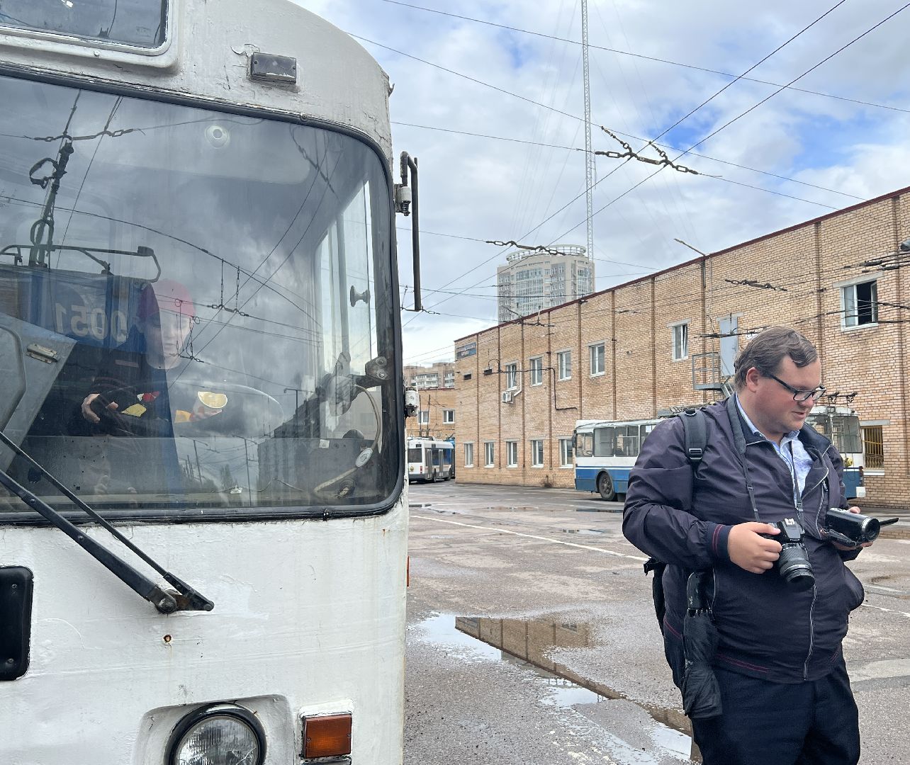 Химки, Химкиэлектротранс, транспорт, троллейбус, экскурсия