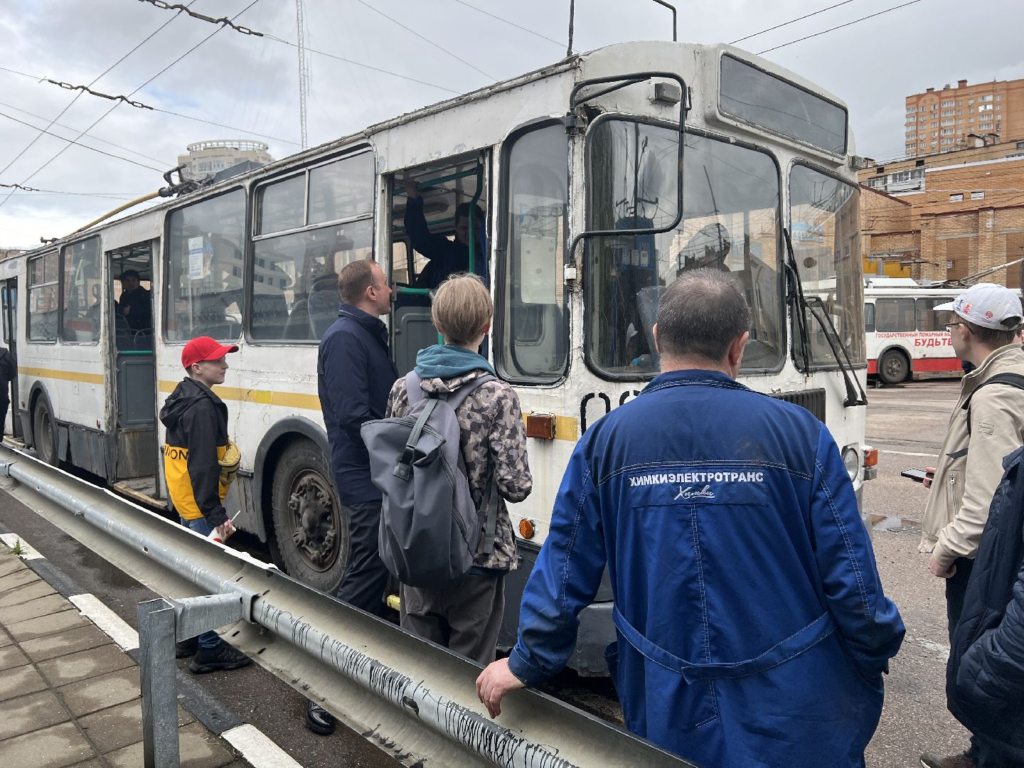 Химки, Химкиэлектротранс, транспорт, троллейбус, экскурсия