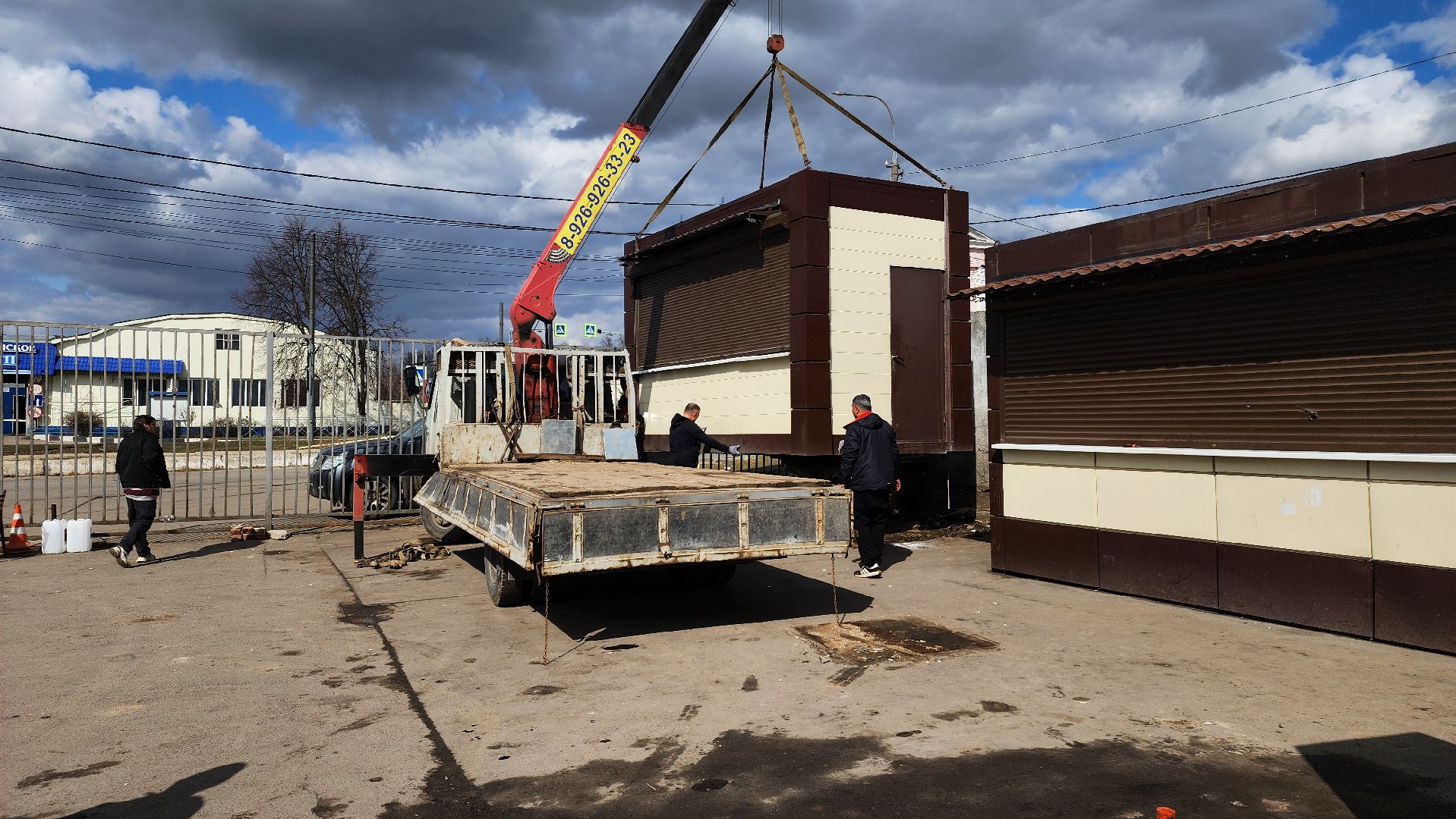 ступино, снос незаконный строений, торговая точка,