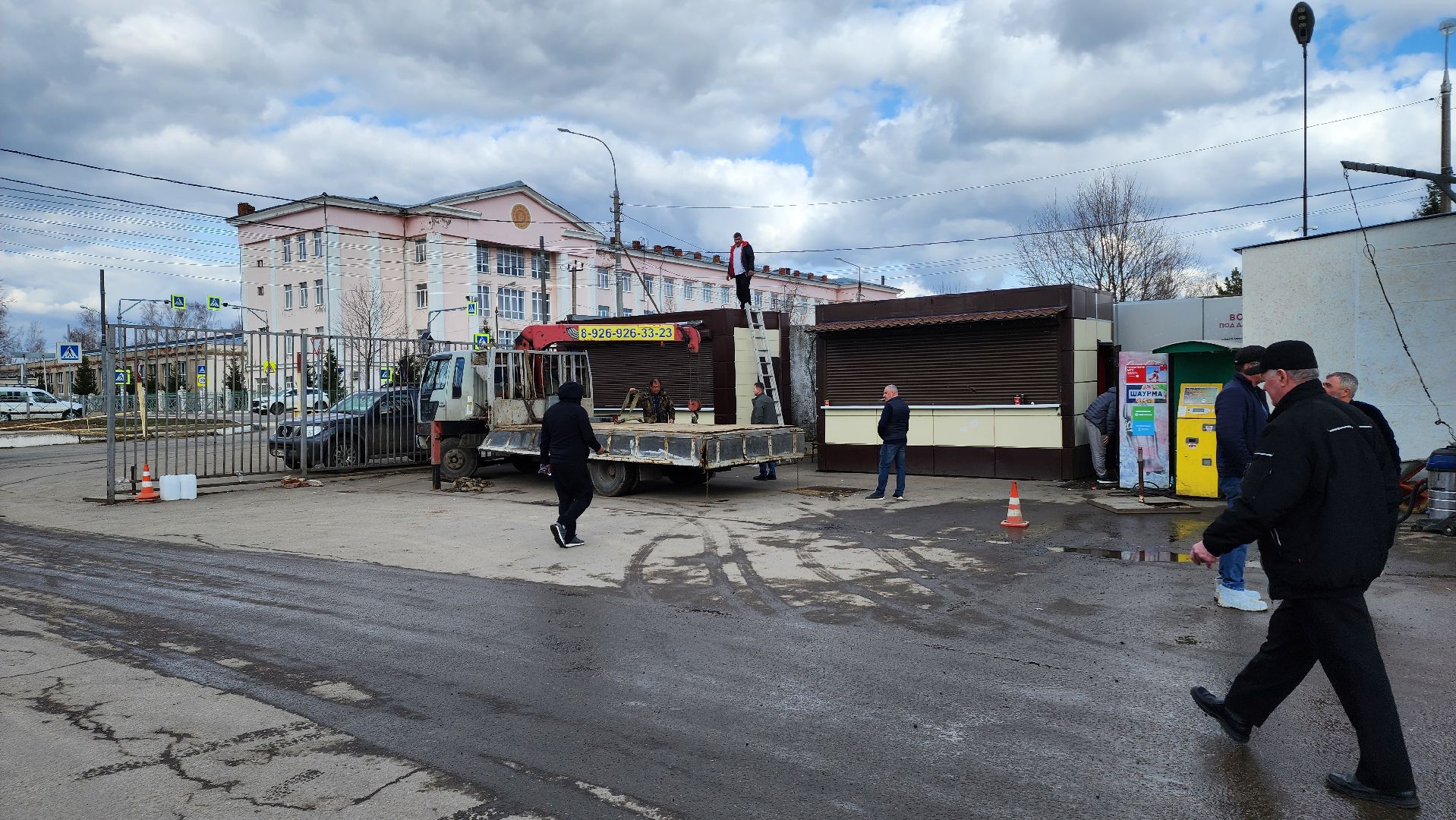 ступино, снос незаконный строений, торговая точка,