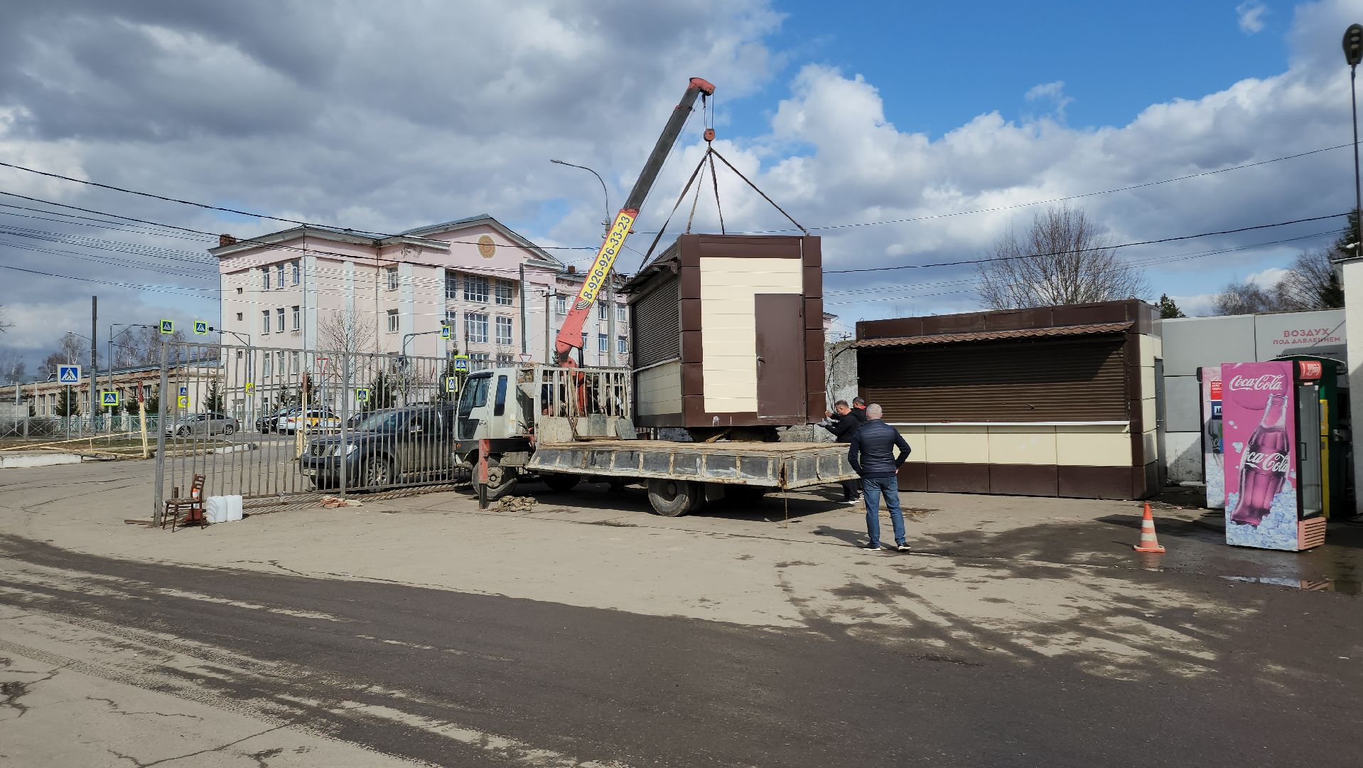 ступино, снос незаконный строений, торговая точка,