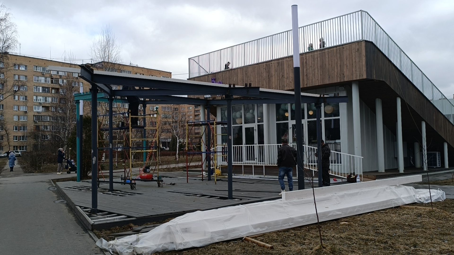 лобня, кафе, парк,