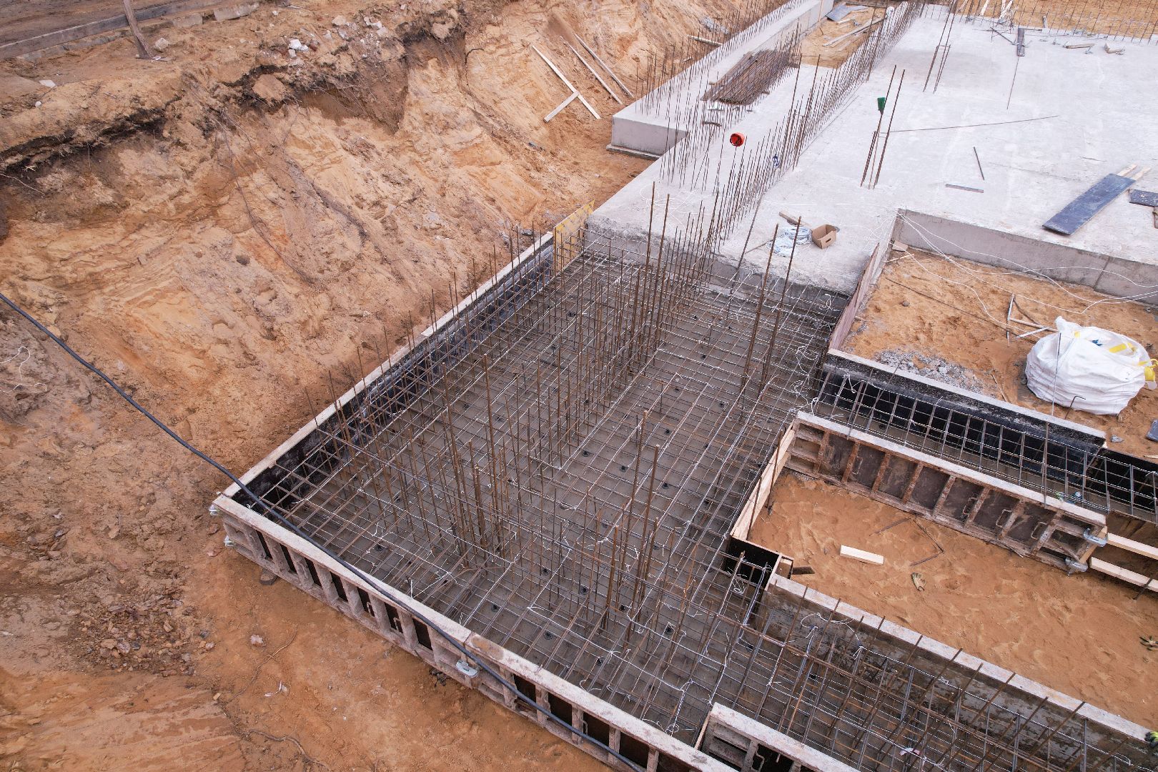 видео с коптера, строительство бассейна в монино, строительство фока в щелково,