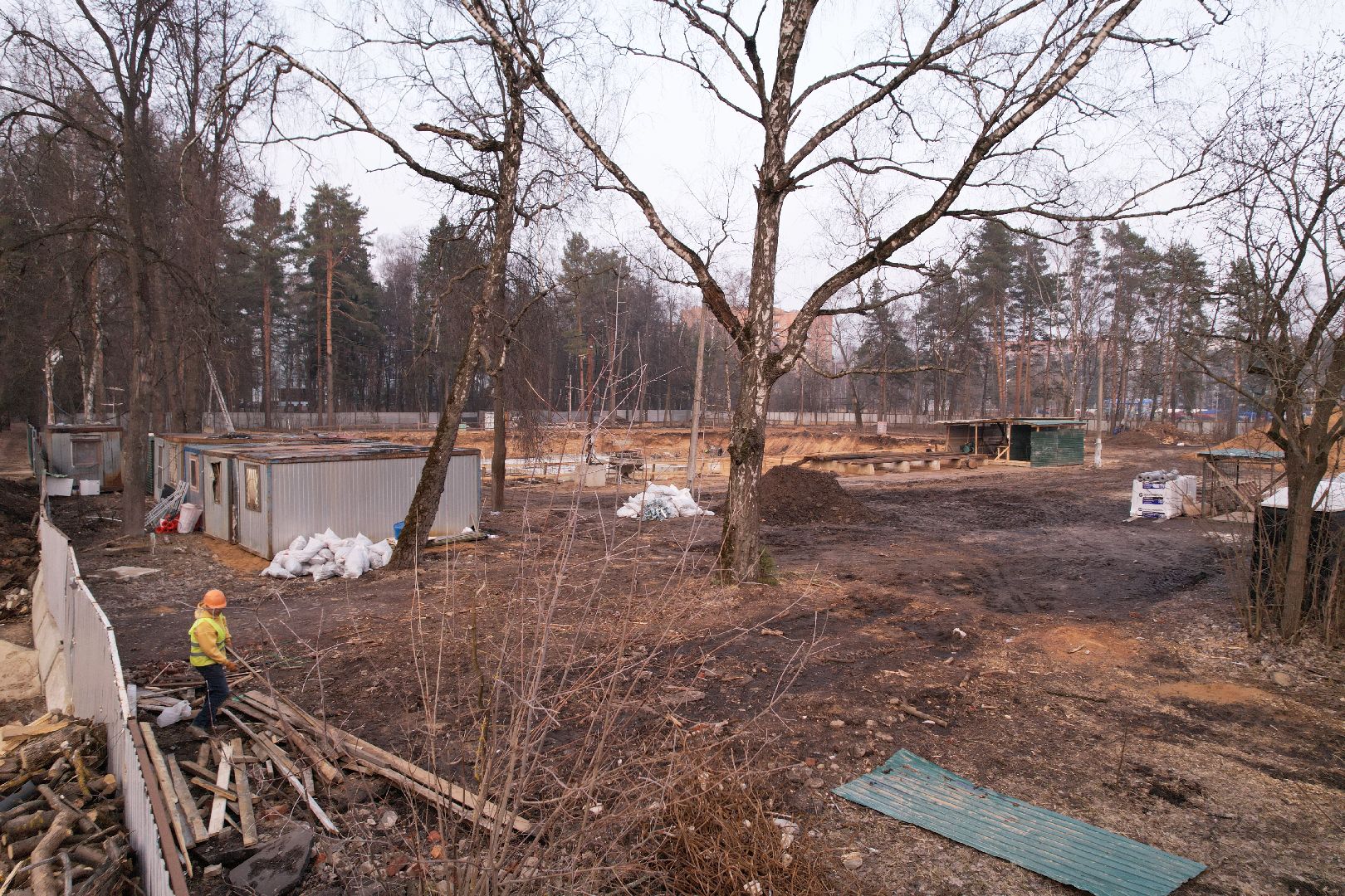 видео с коптера, строительство бассейна в монино, строительство фока в щелково,