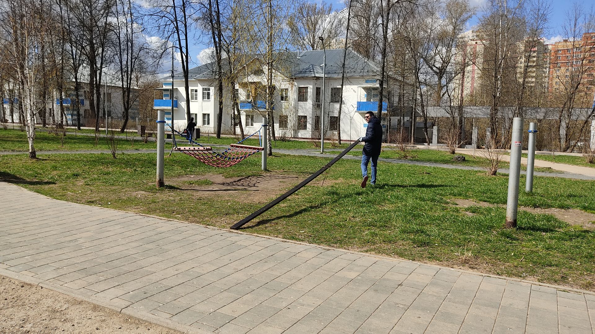 Лобня, субботник, благоустройство